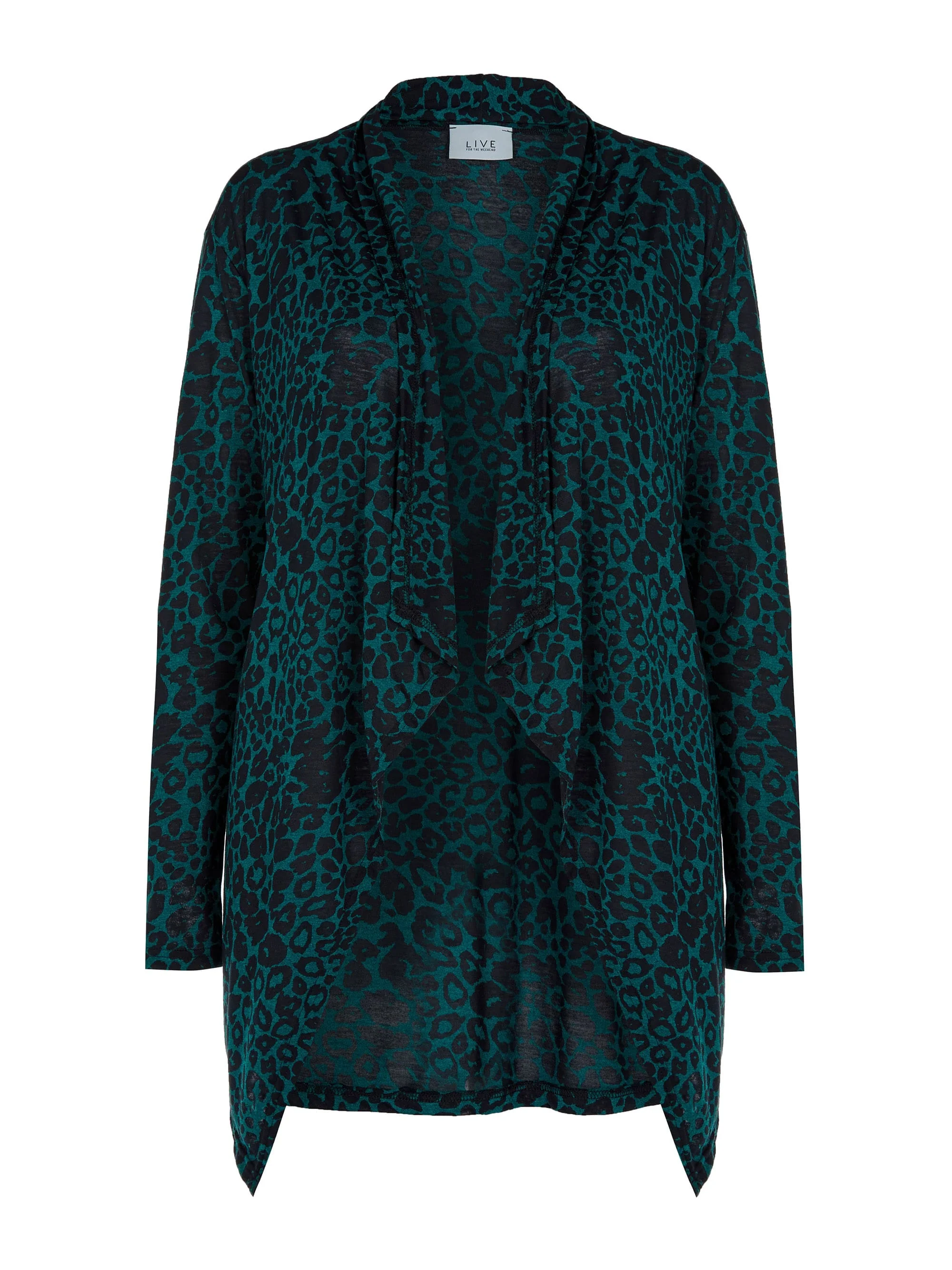 Animal Burnout Jersey Cardigan - Image 3