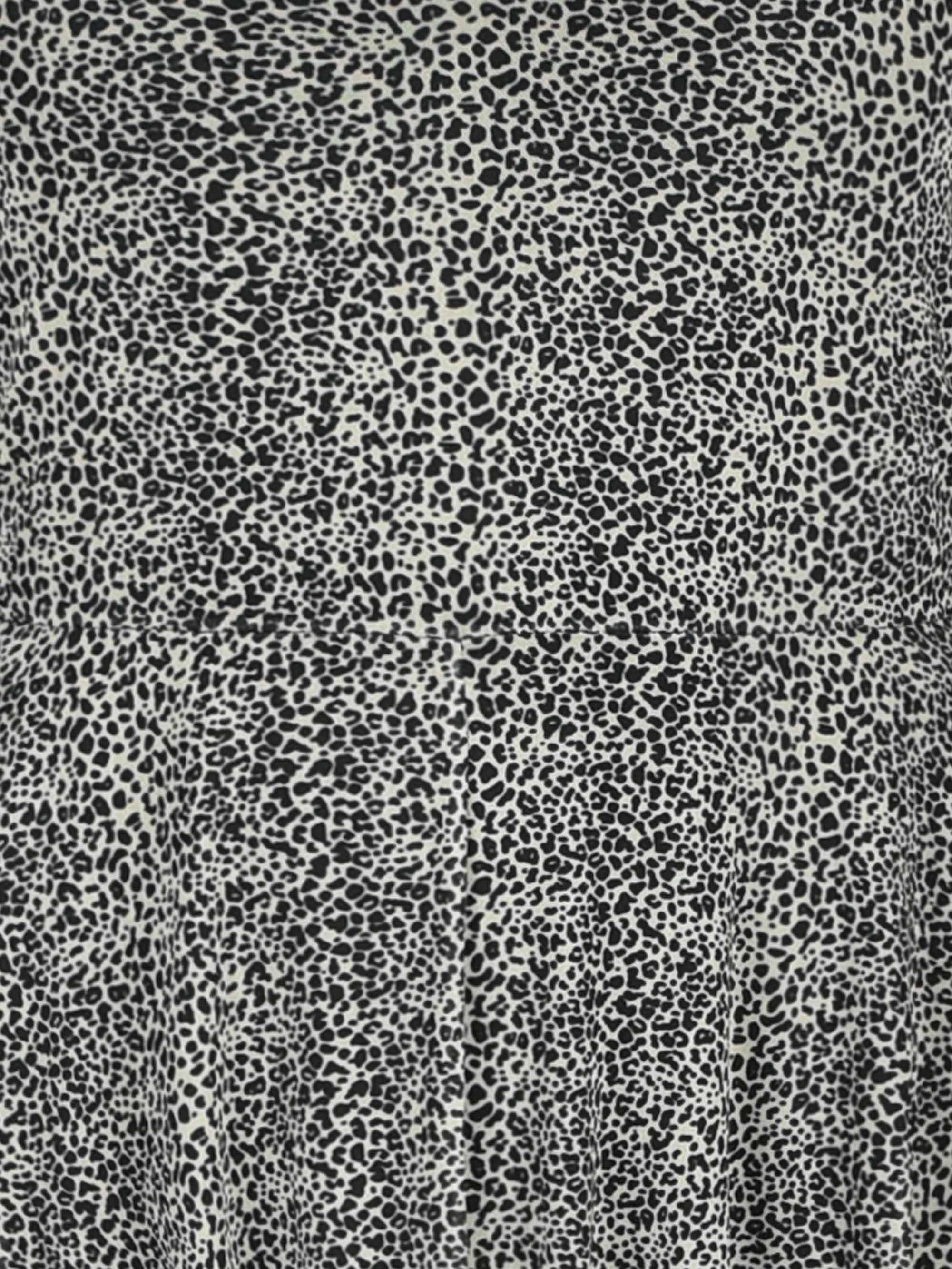 Animal Print Mesh Dress - Image 7