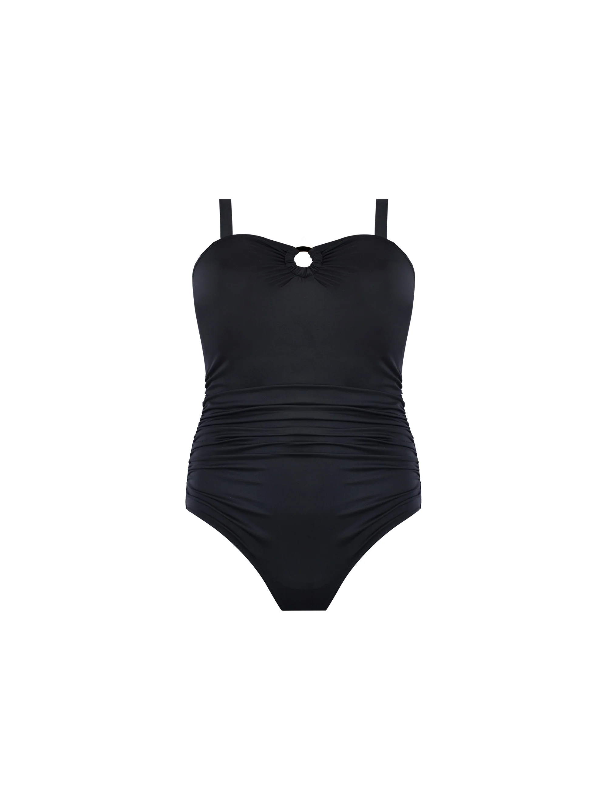 Black Bandeau Swimsuit - Image 6