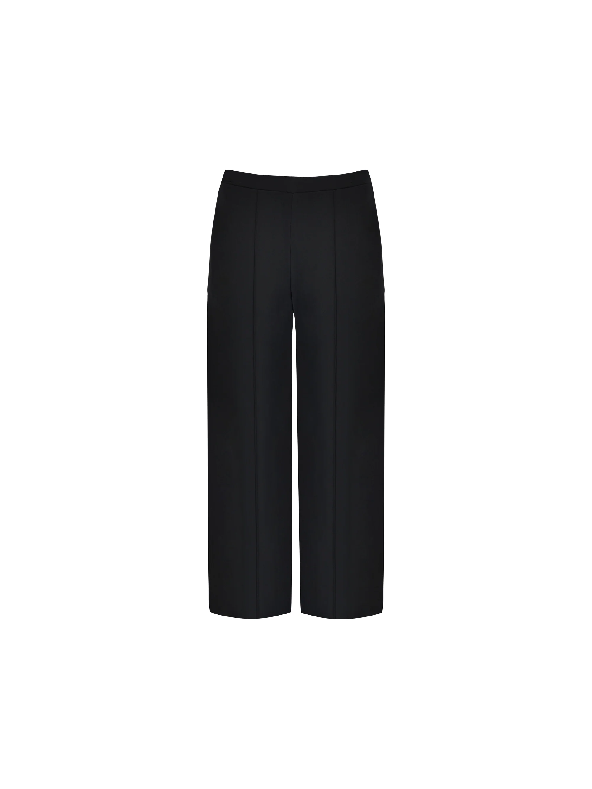 Black Bootleg Jersey Trouser - Image 5