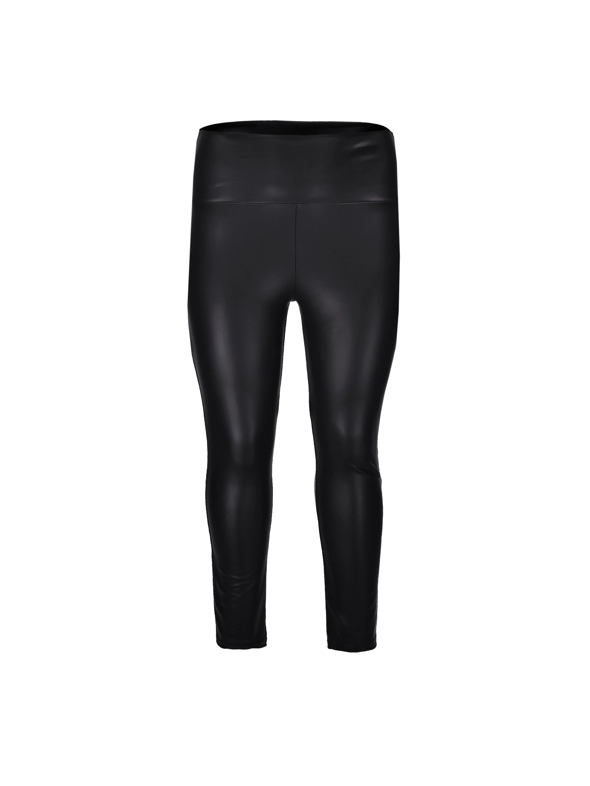 Black Faux Leather Legging - Image 4