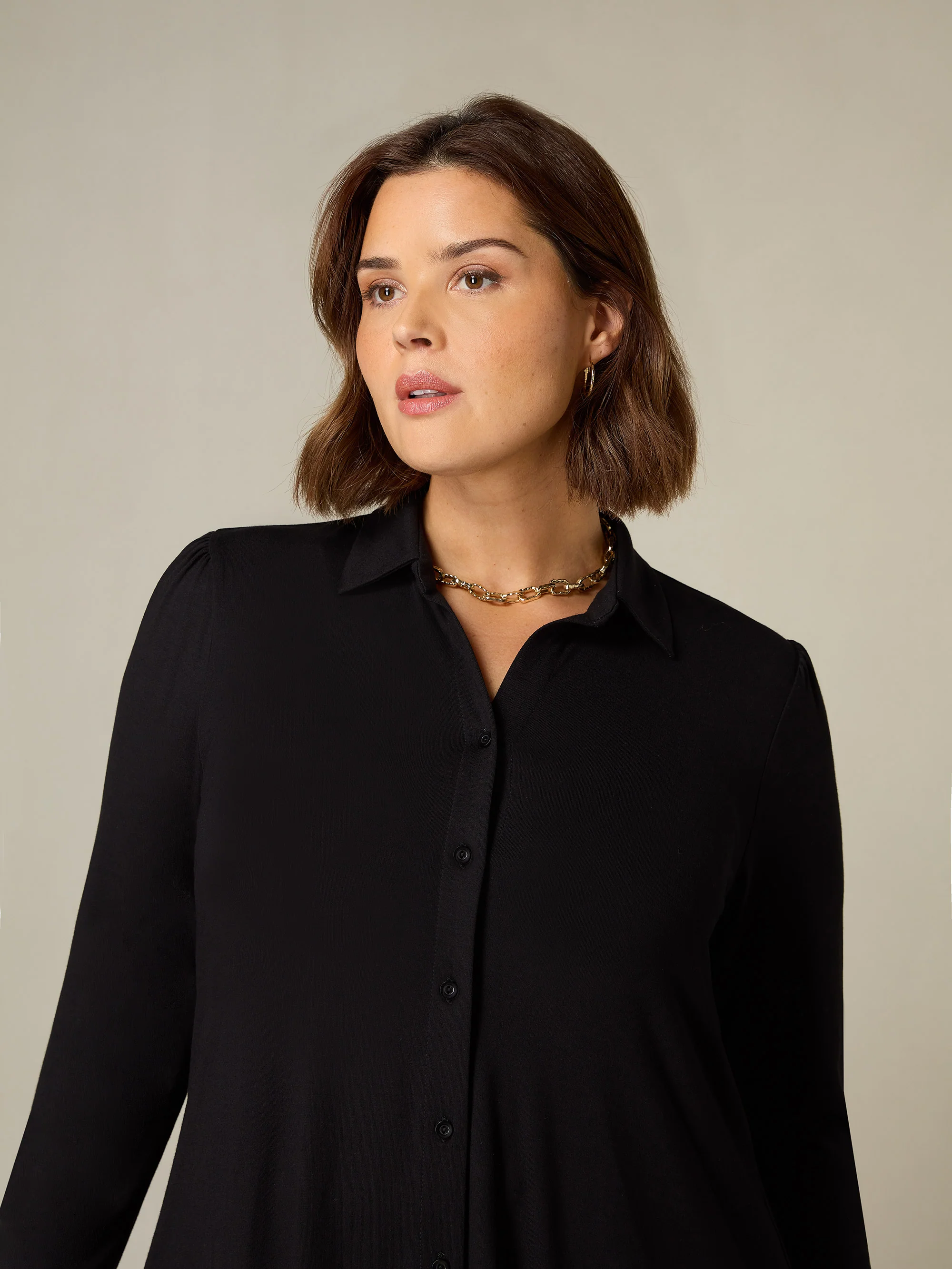 Black Jersey Shirt - Image 3