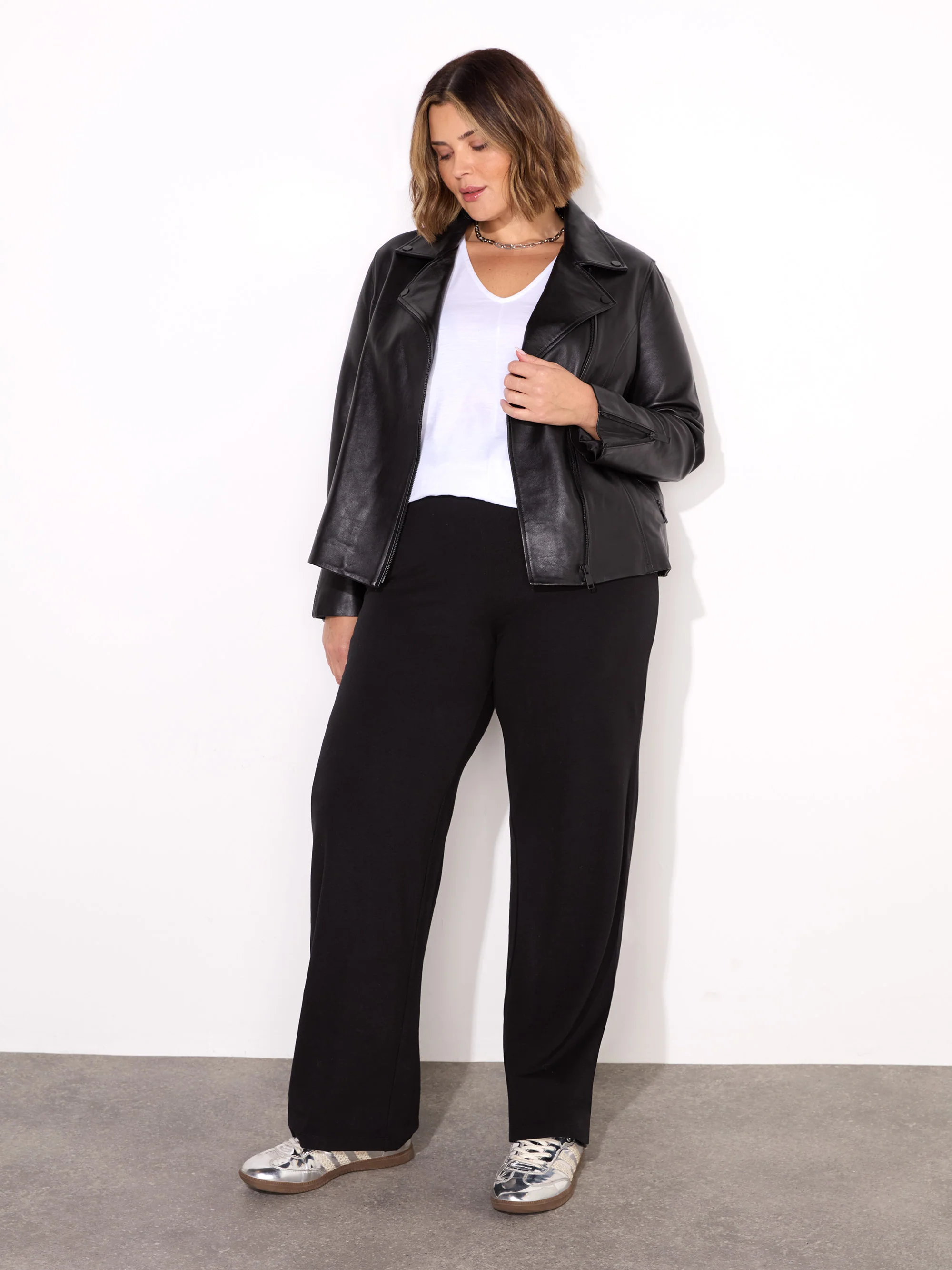 Black Jersey Joggers - Image 2