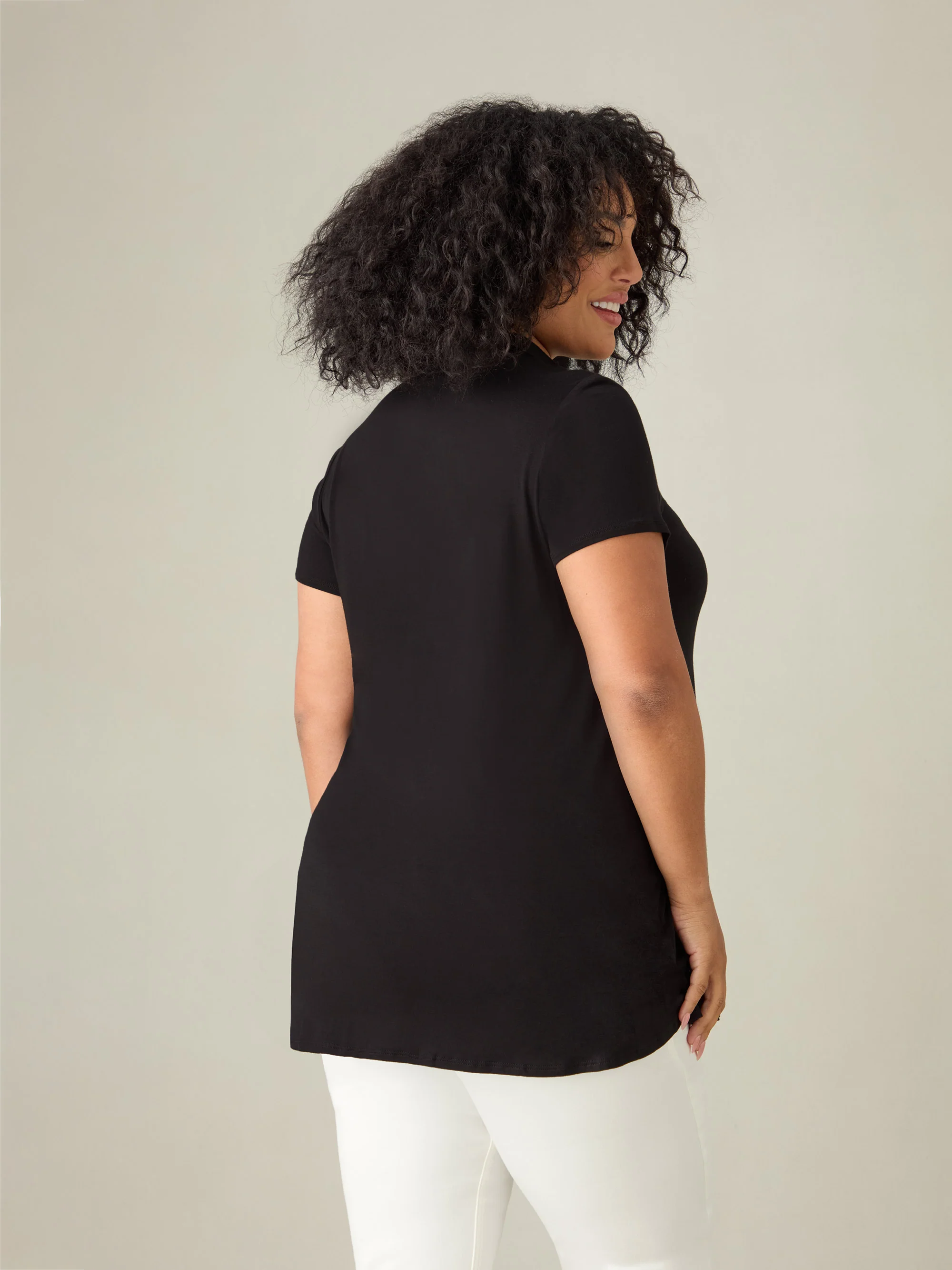 Black Jersey Shirt - Image 3