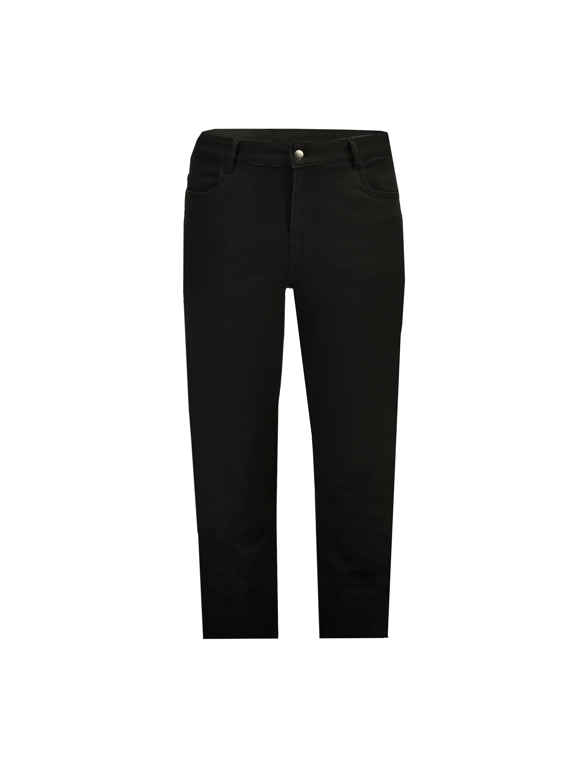 Black Knitted Denim Jean - Image 5