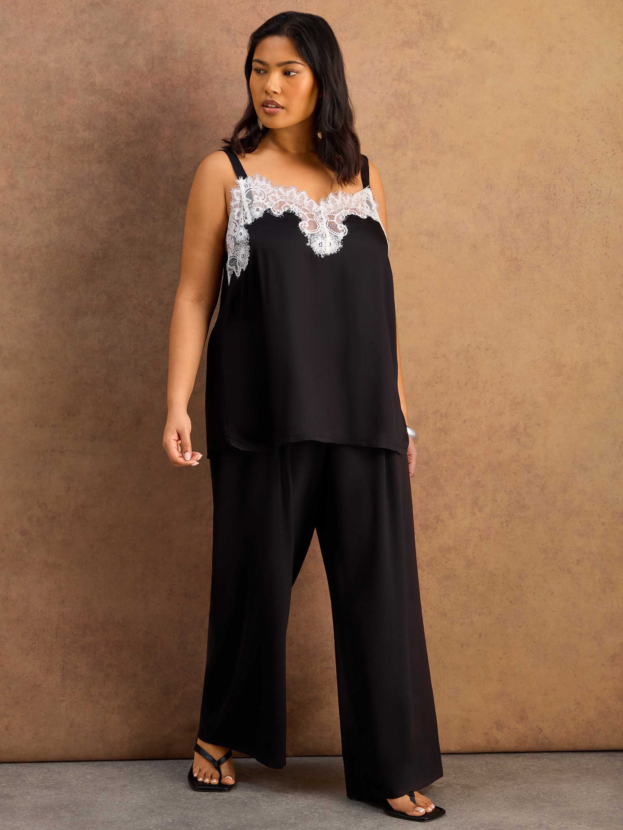 Black Lace Cami - Image 3