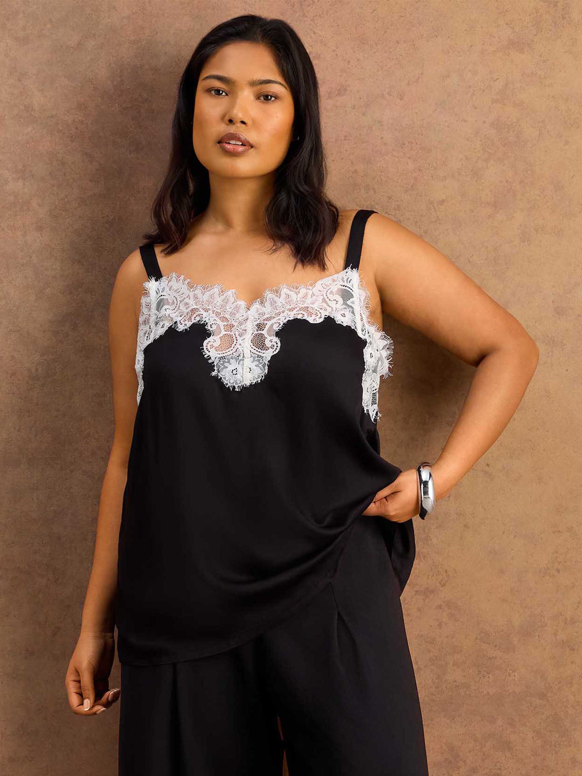 Black Lace Cami - Image 4