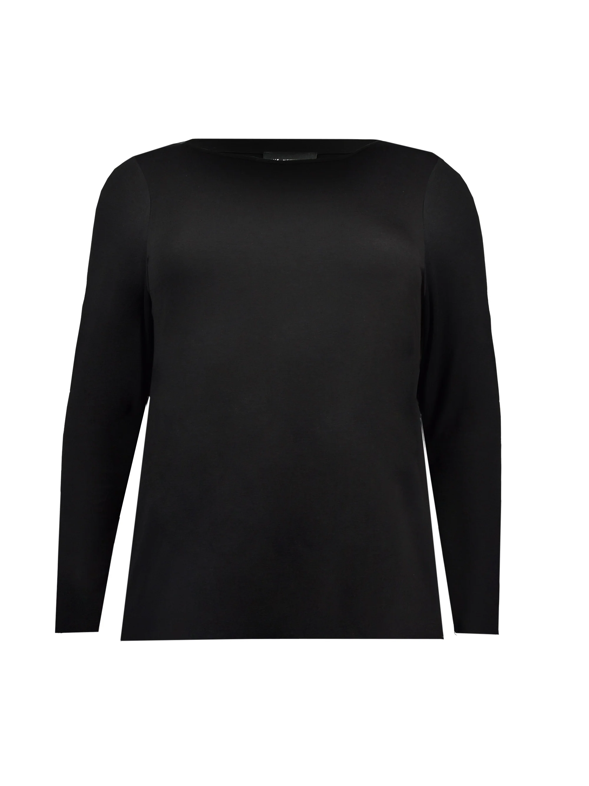 Black Long Sleeve Jersey T Shirt - Image 3
