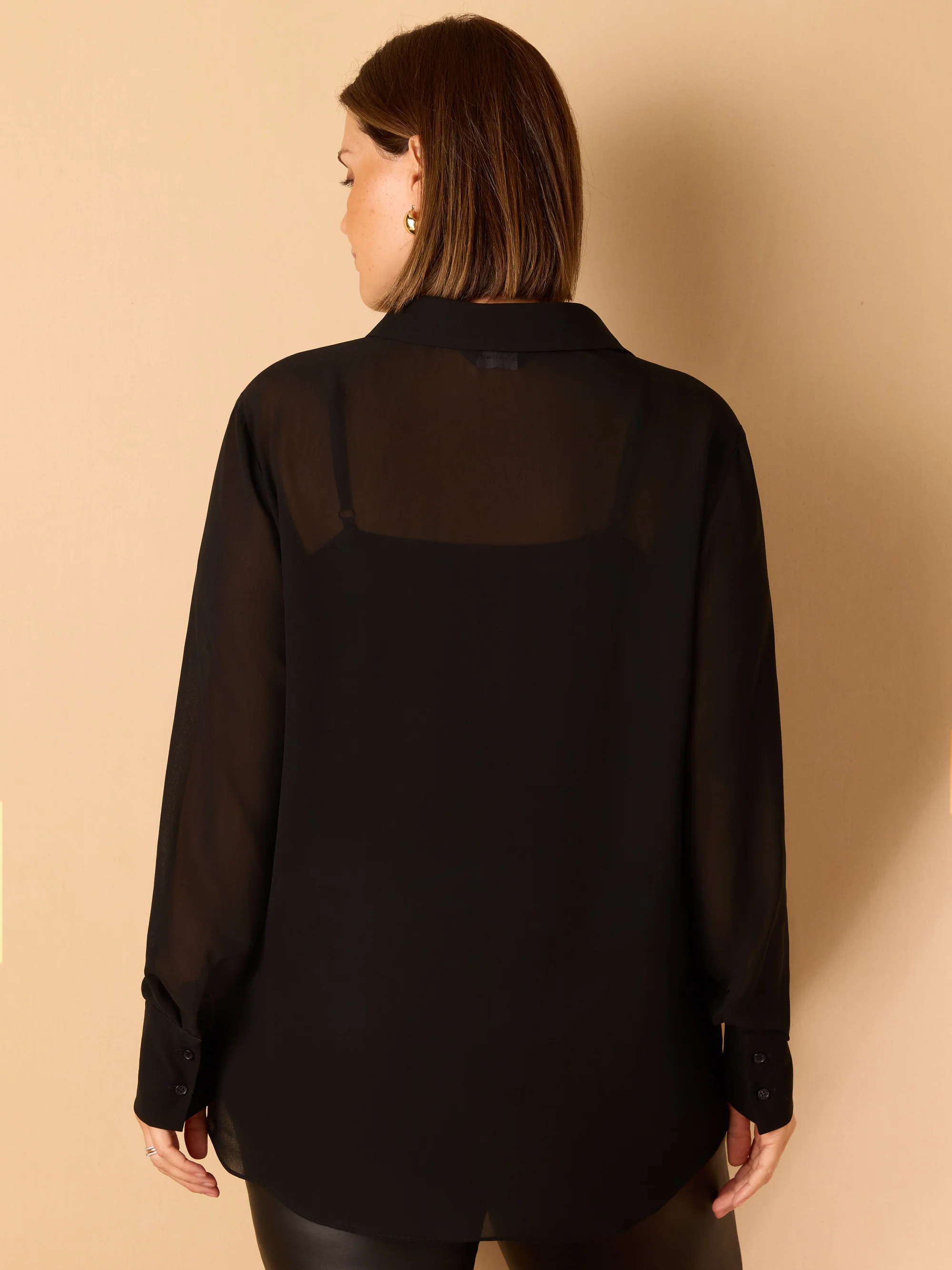 Black Patch Pocket Shirt - Image 3