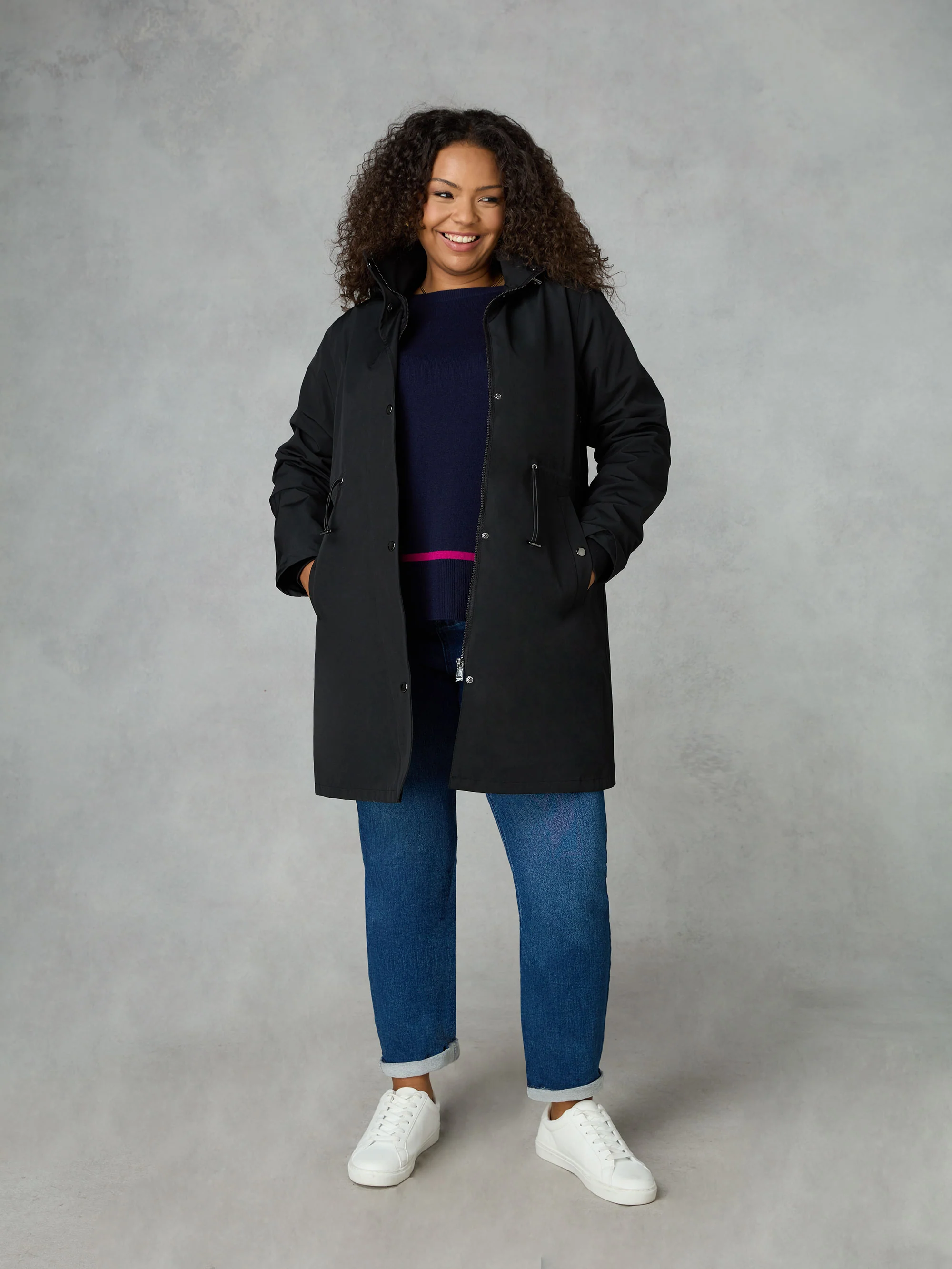 Black Raincoat - Image 2