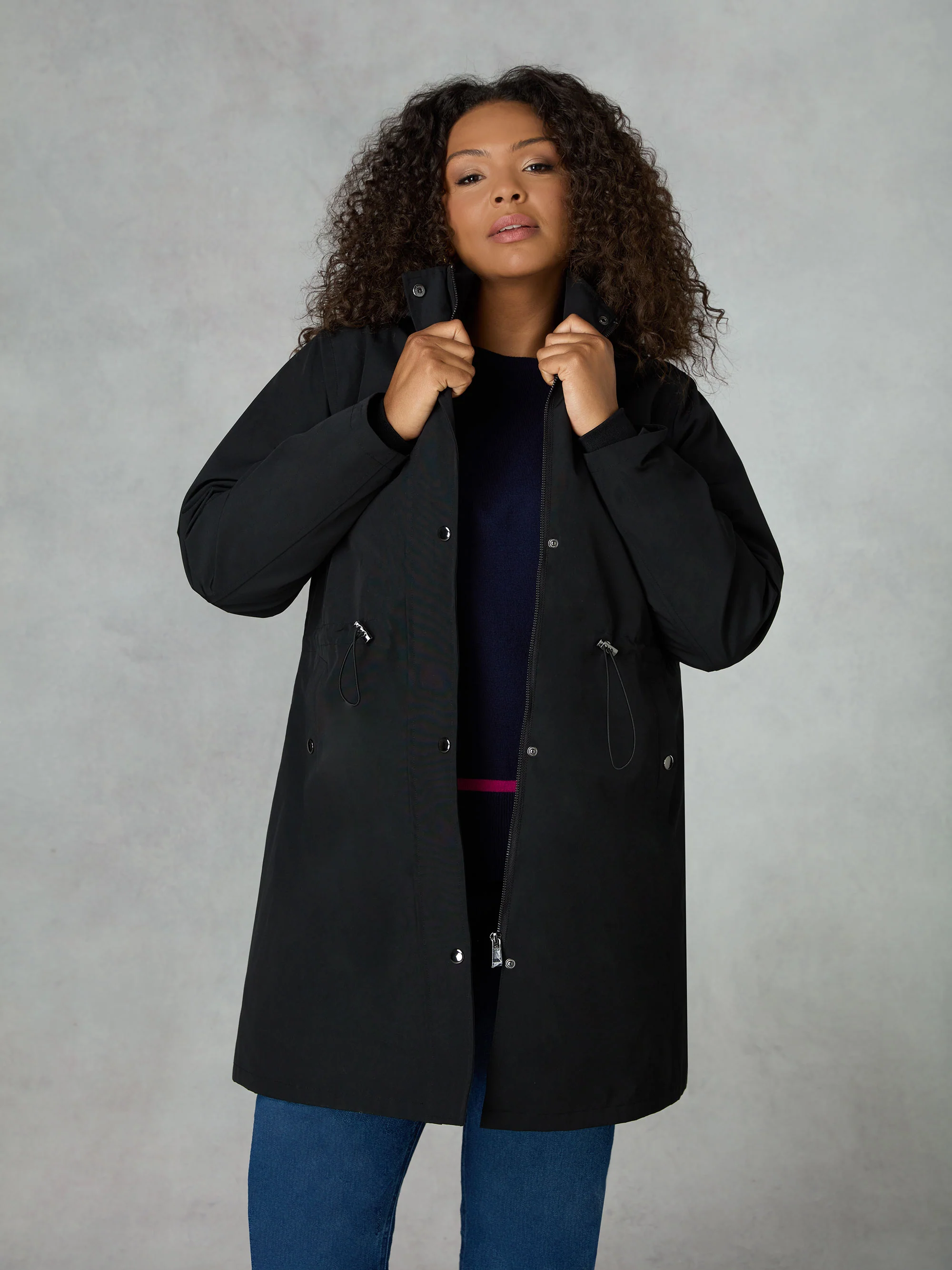 Black Raincoat - Image 3