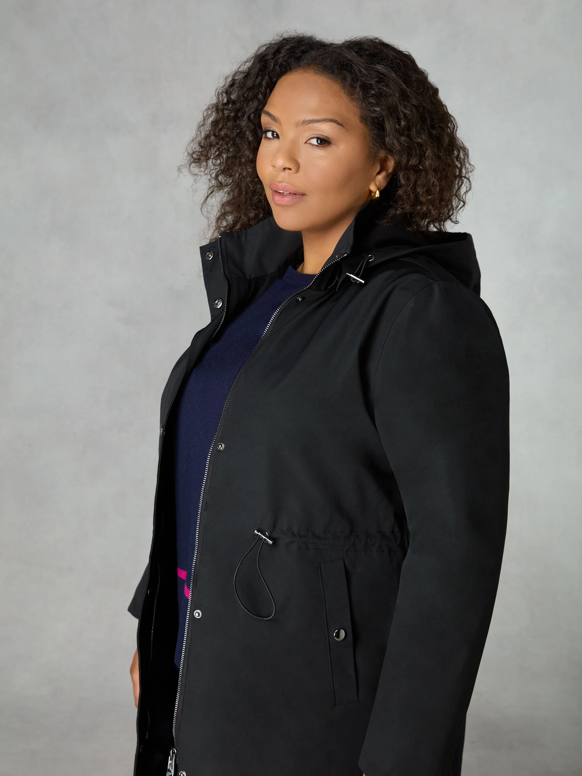 Black Raincoat - Image 4