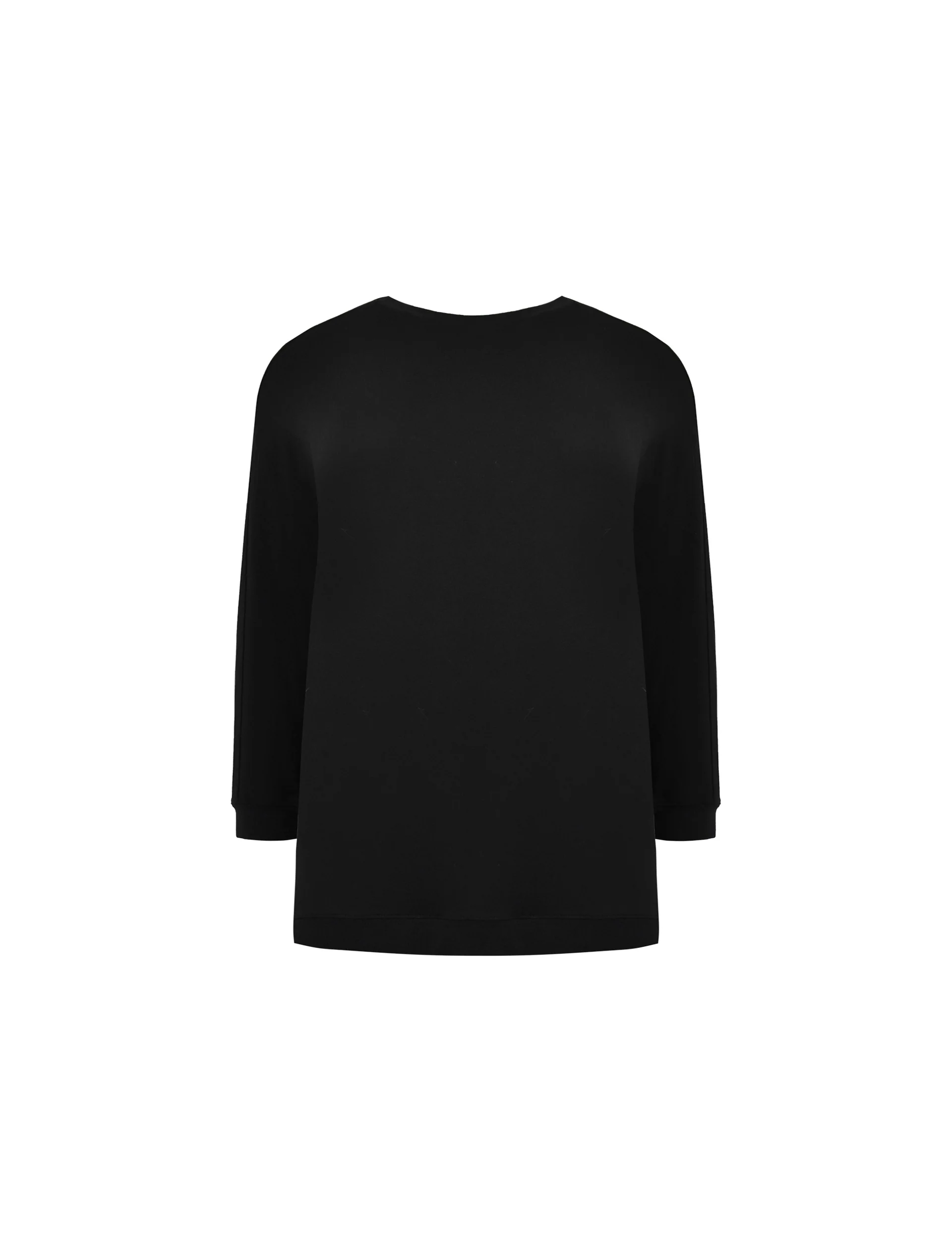 Black Seam Detail Sweatshirt - Image 4