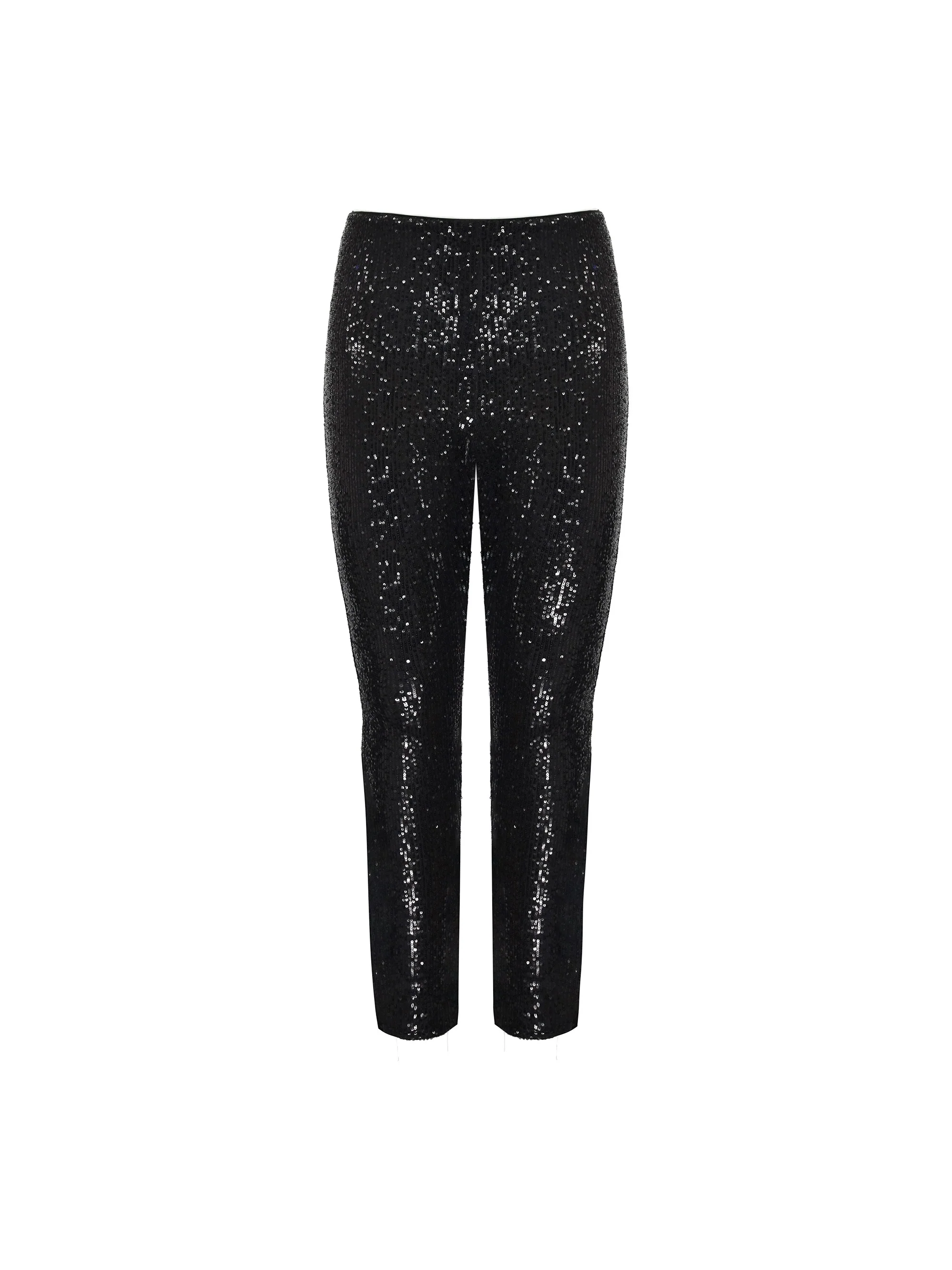 Black Sequin Leggings - Image 6
