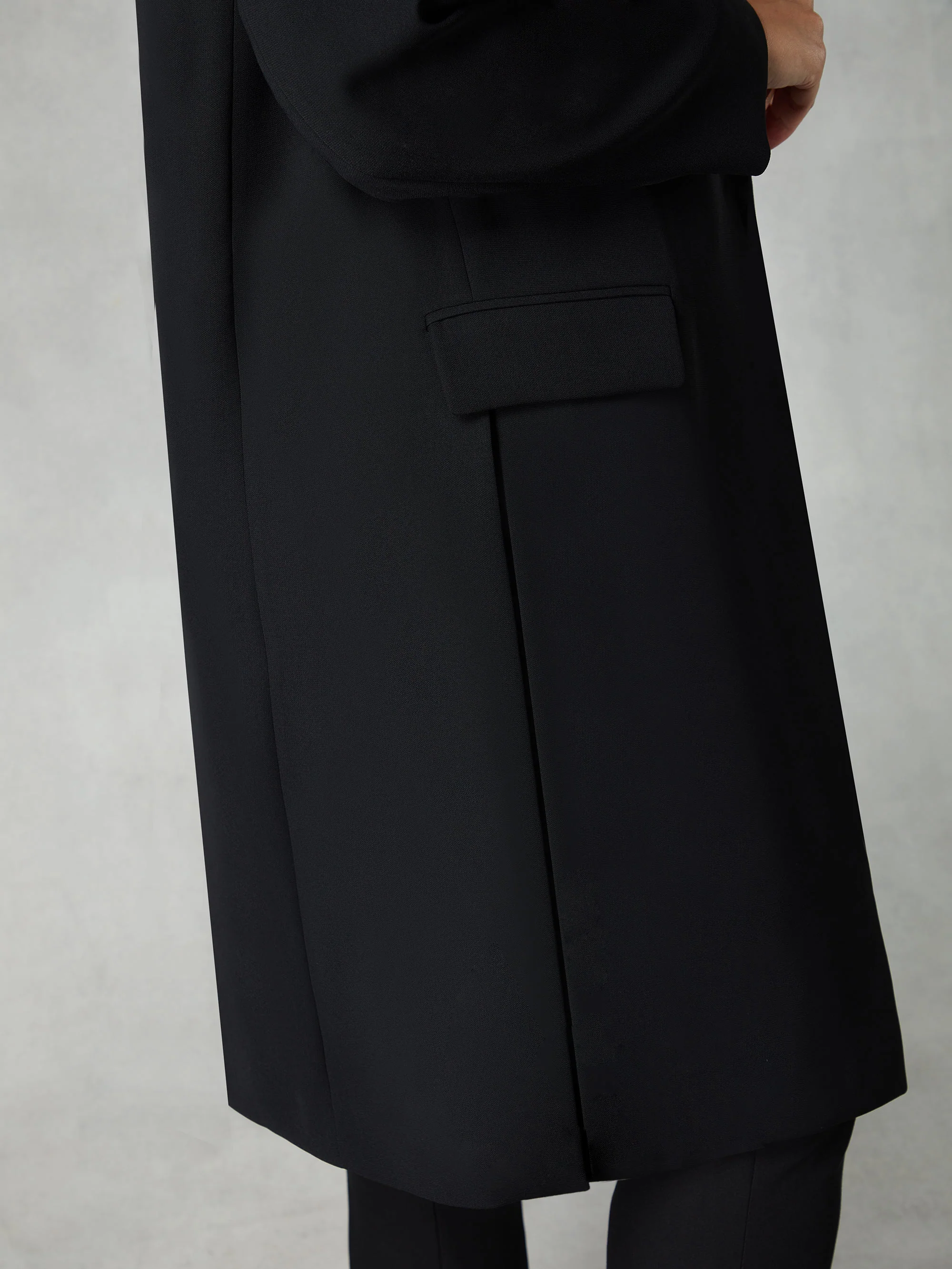 Black Tailored Jacket - Image 3