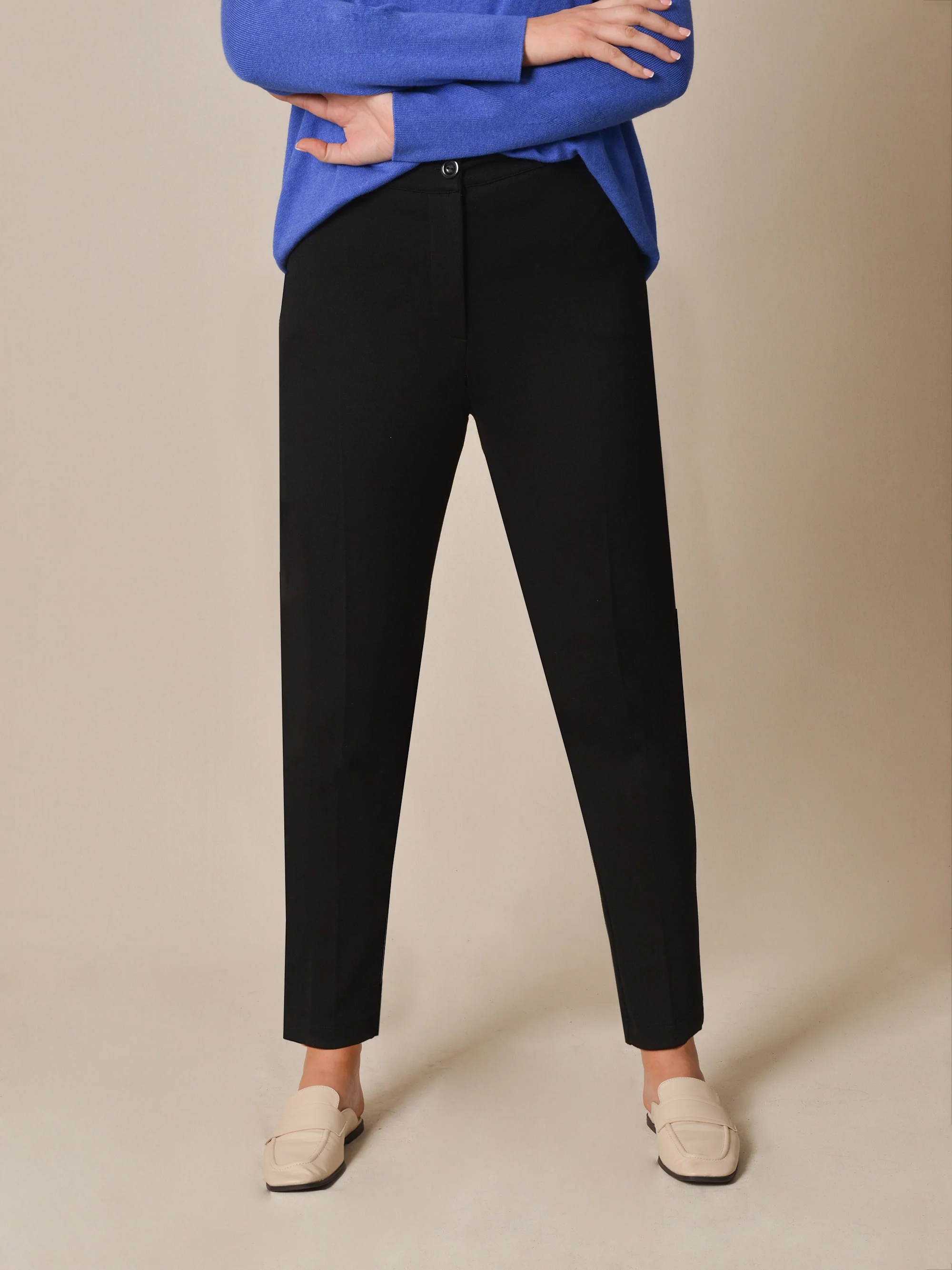 Black Tapered Trouser - Image 3