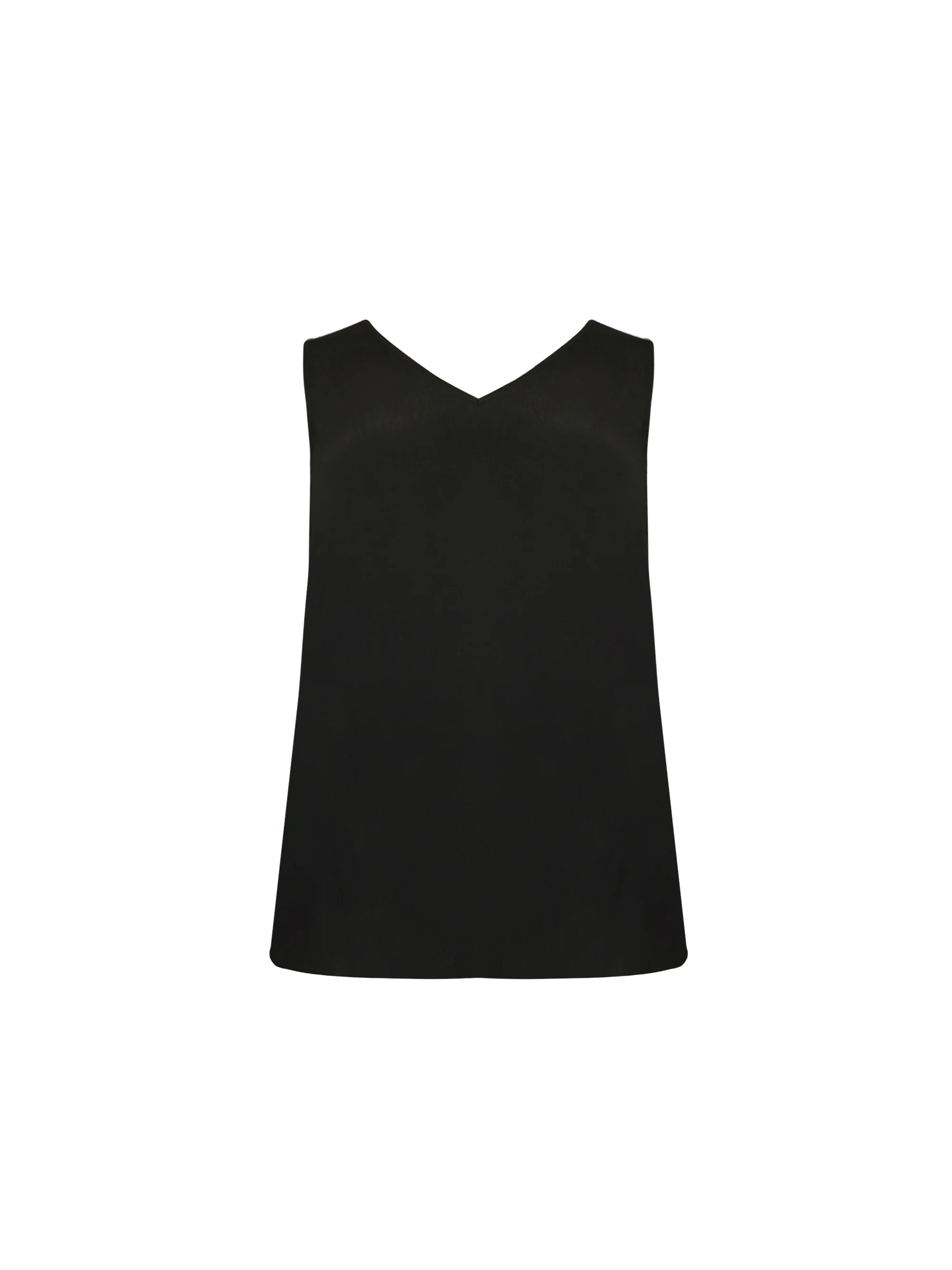 Black Textured Vest Top - Image 4