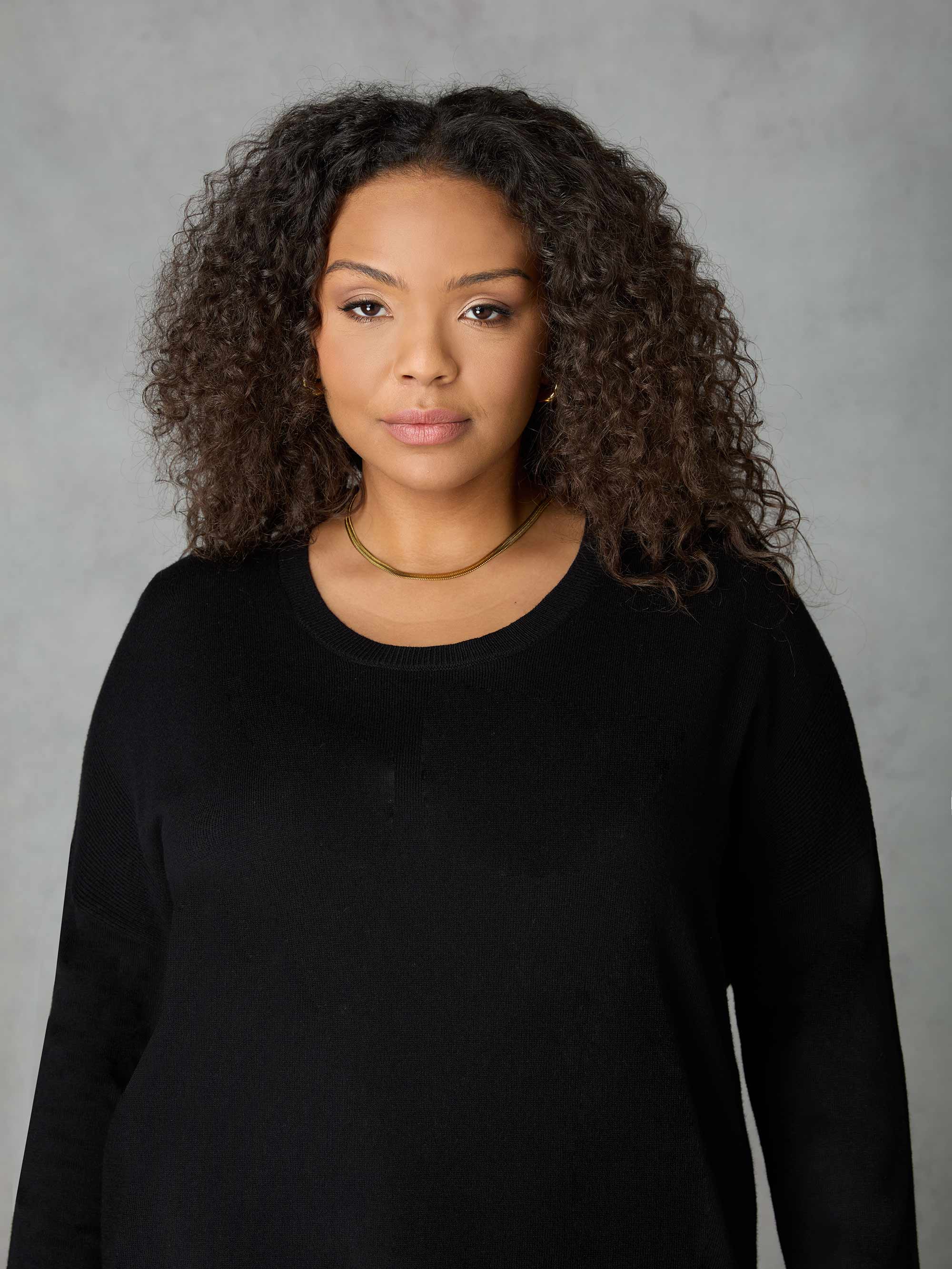 Black Tunic Jumper - Image 2