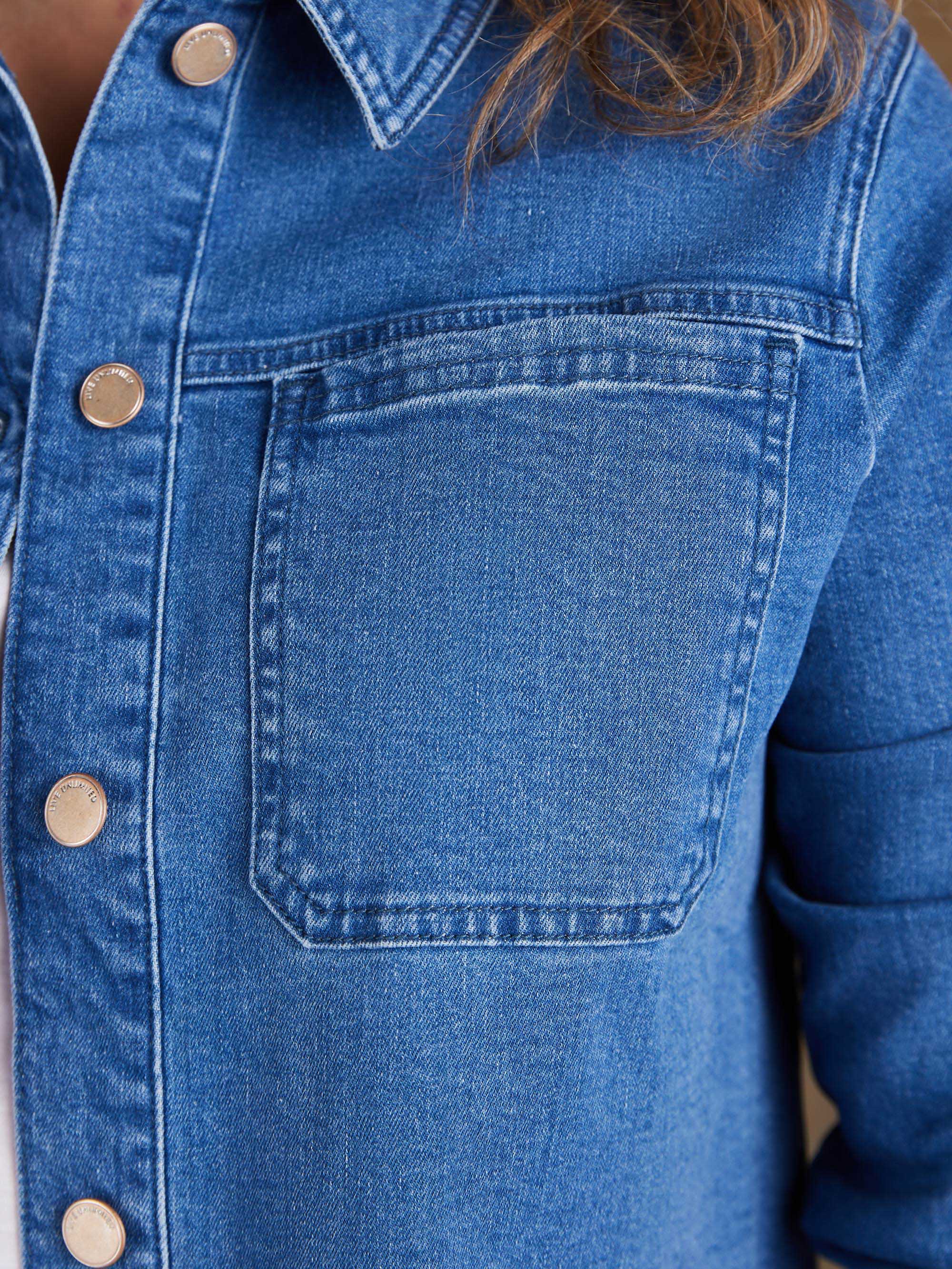 Blue Denim Jacket - Image 5