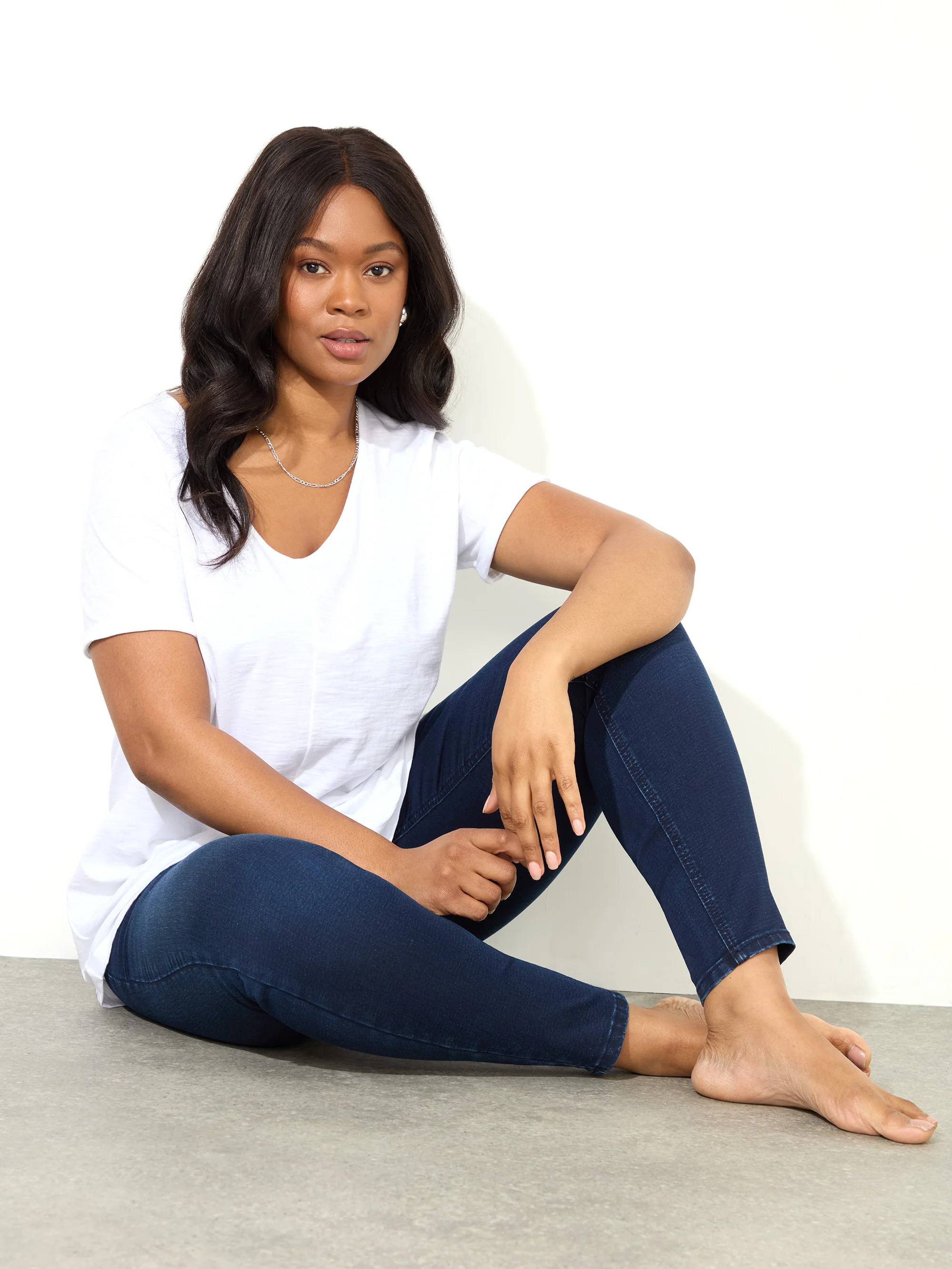 Blue Denim Jegging - Image 2