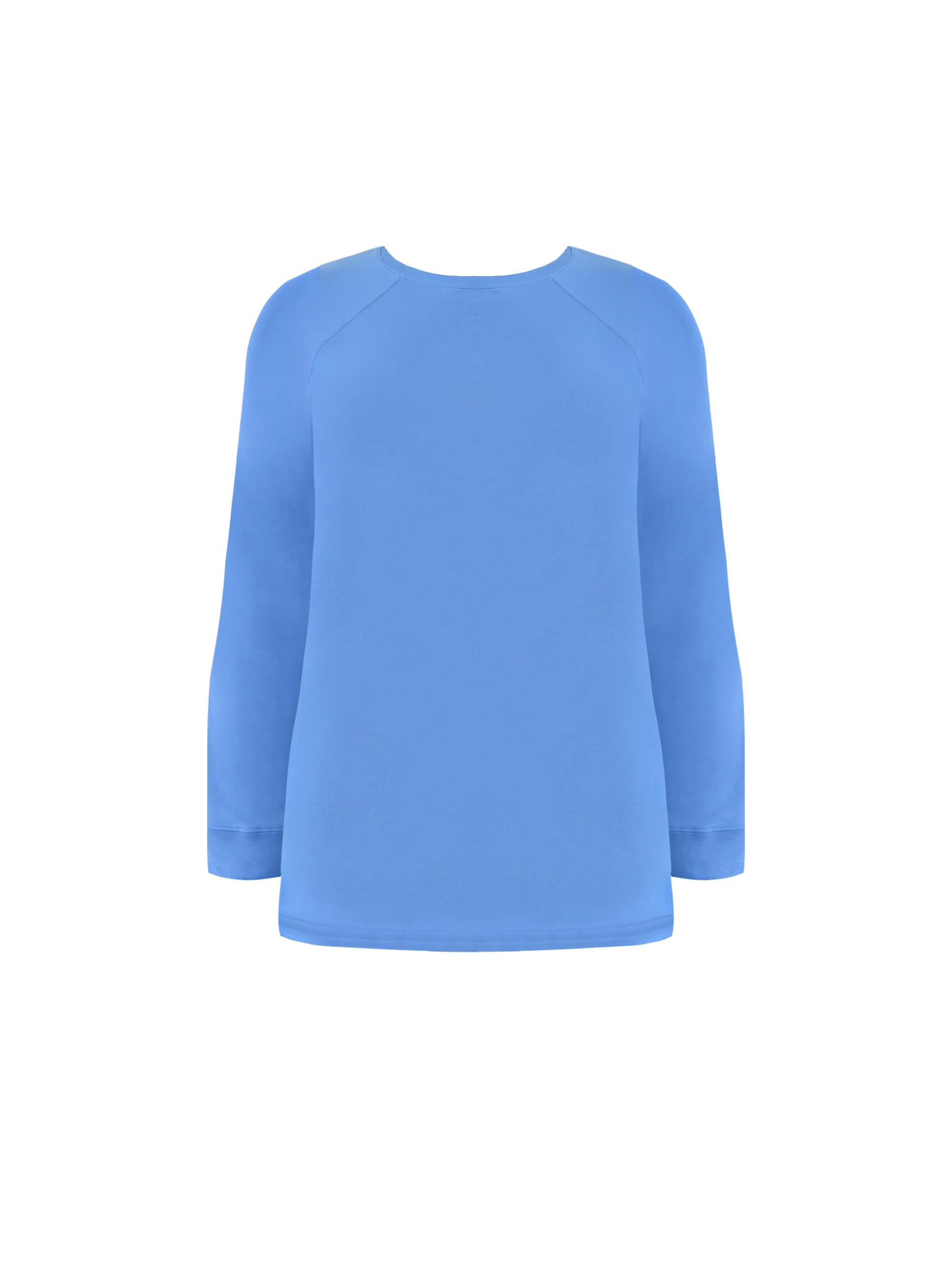 Blue Jersey Relaxed Top - Image 4