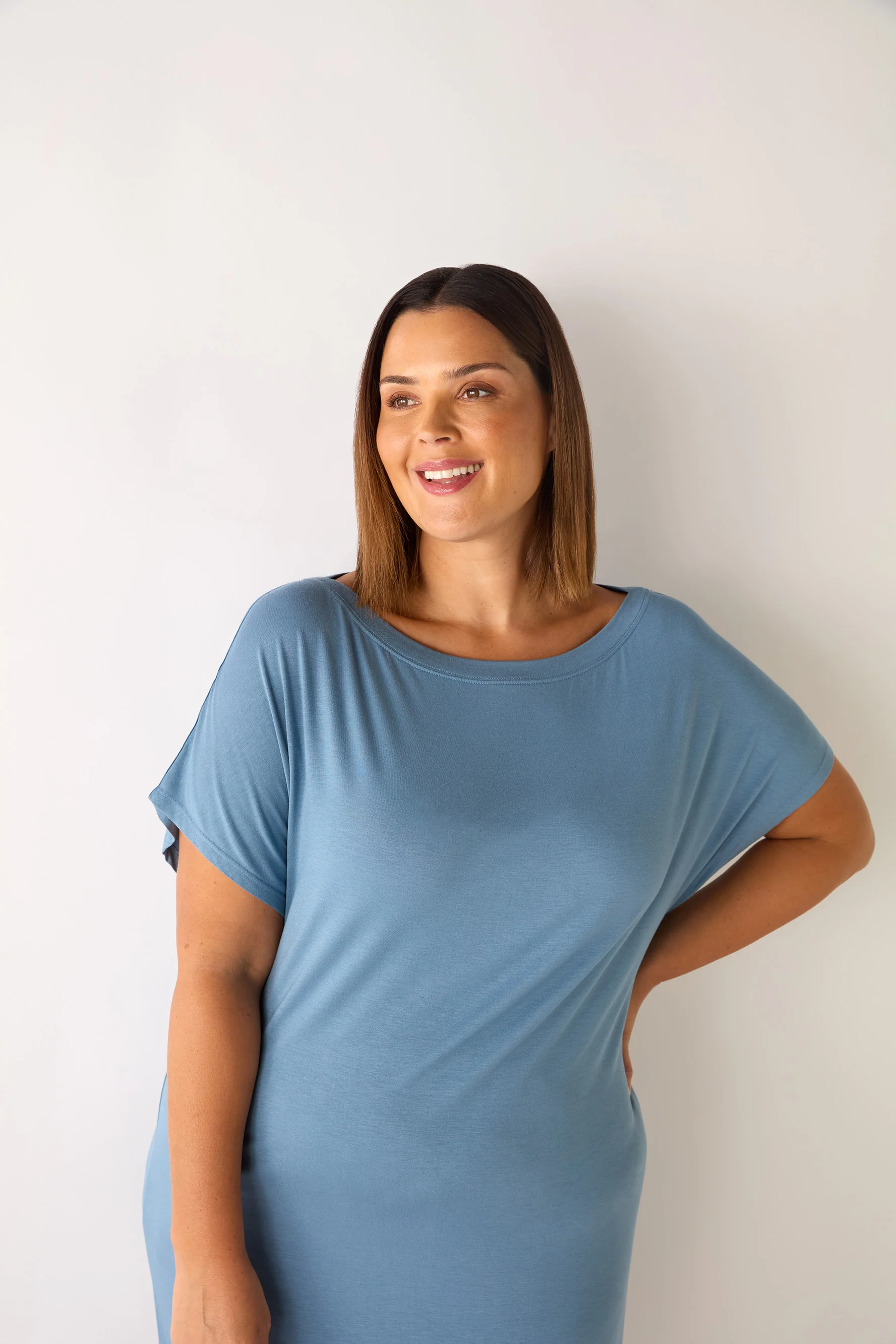 Blue Modal Nightdress - Image 5