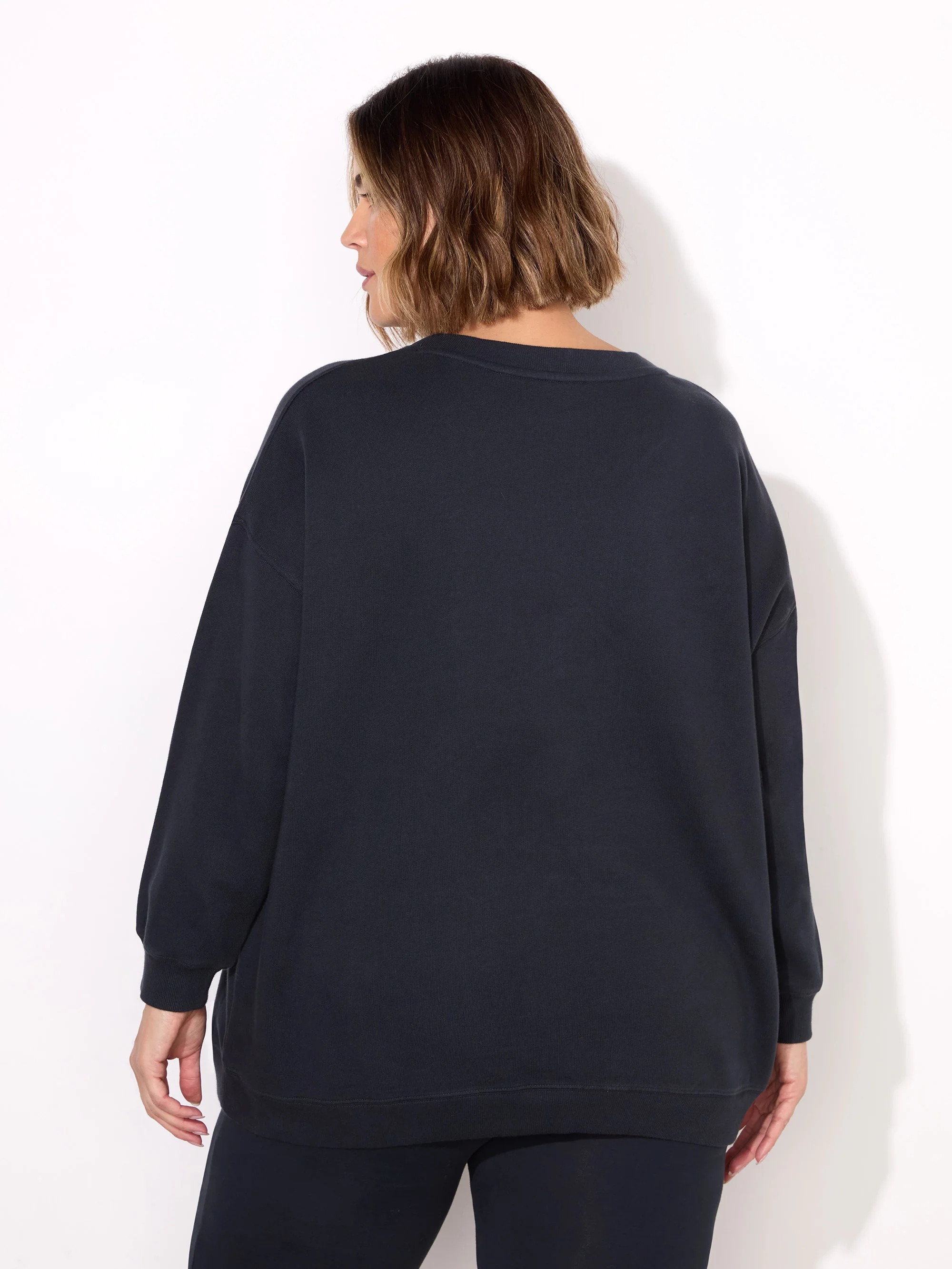 Blue Oversized Live Sweatshirt - Image 5
