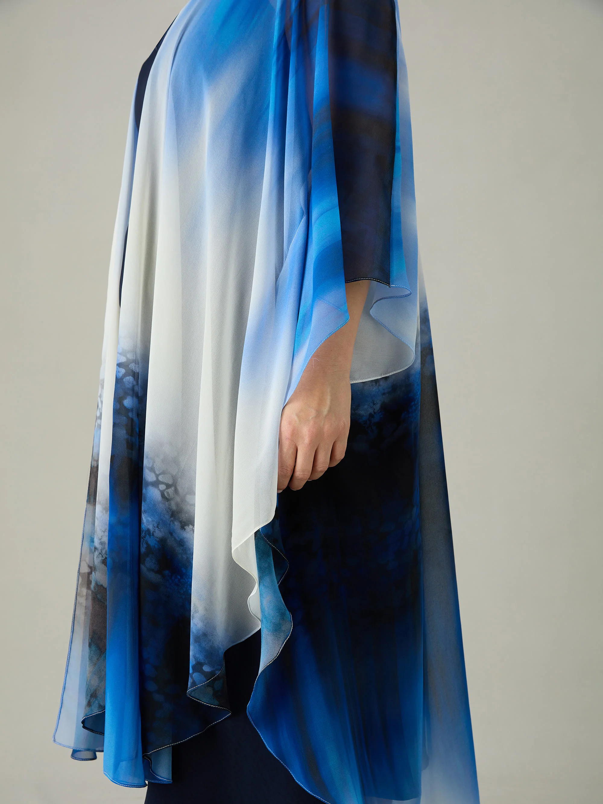 Blue Print Kimono - Image 5