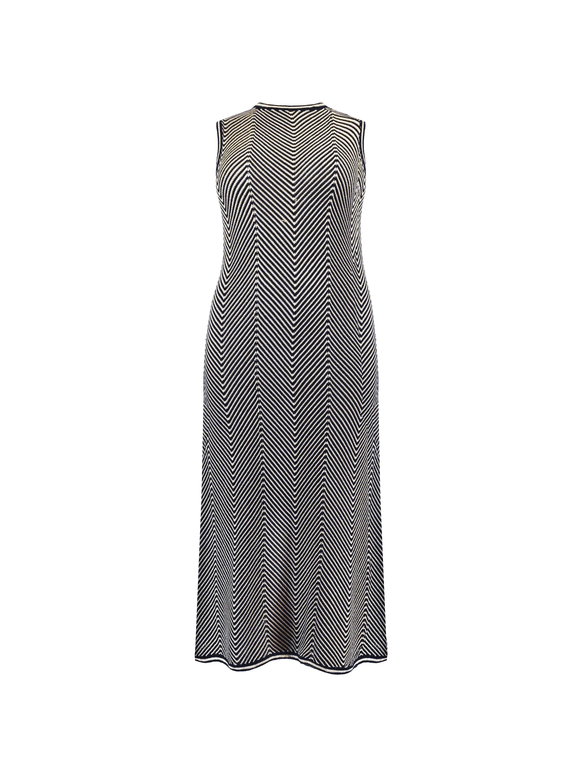 Chevron Knitted Dress - Image 6