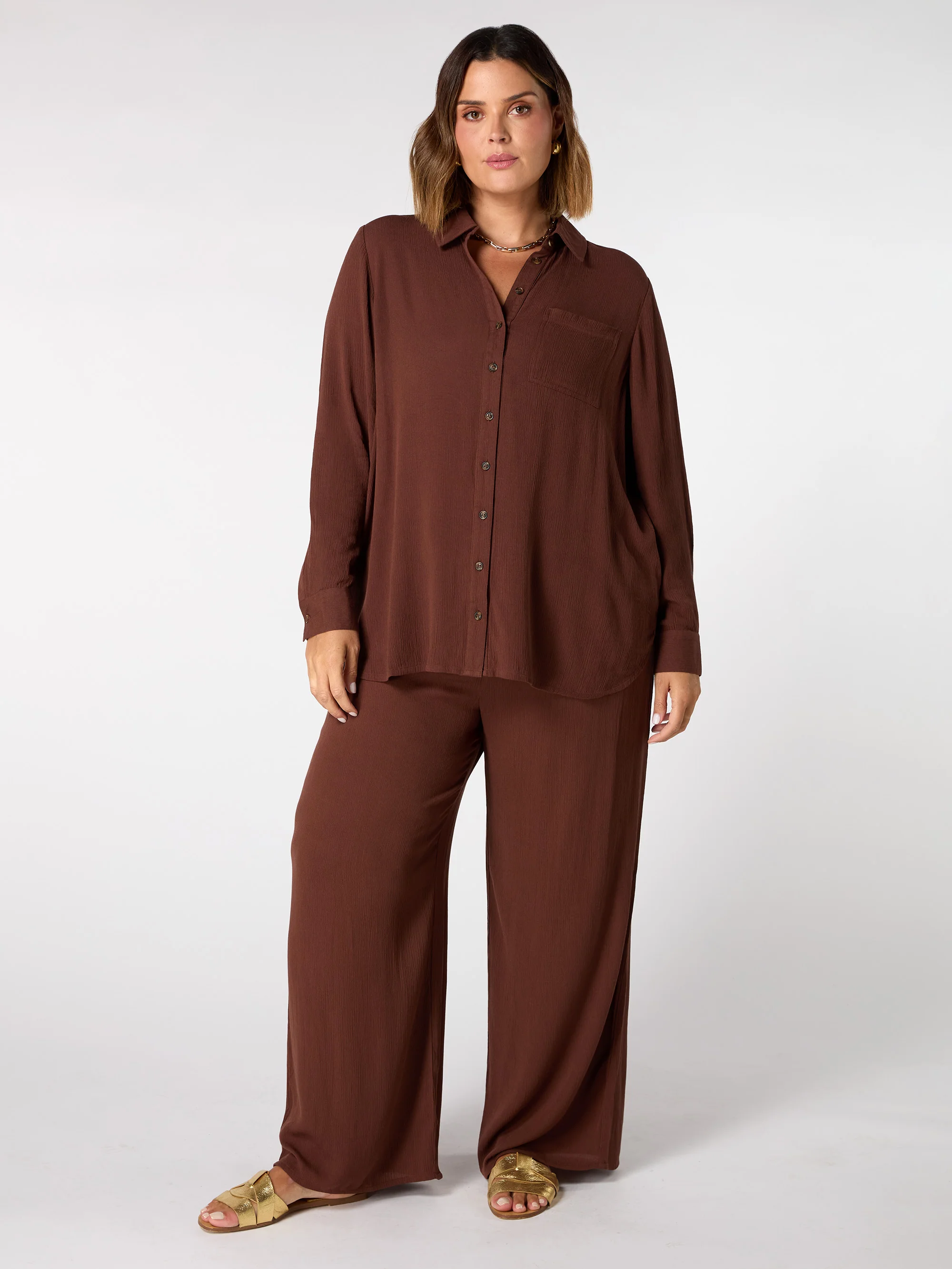 Chocolate Crinkle Shirt - Image 3