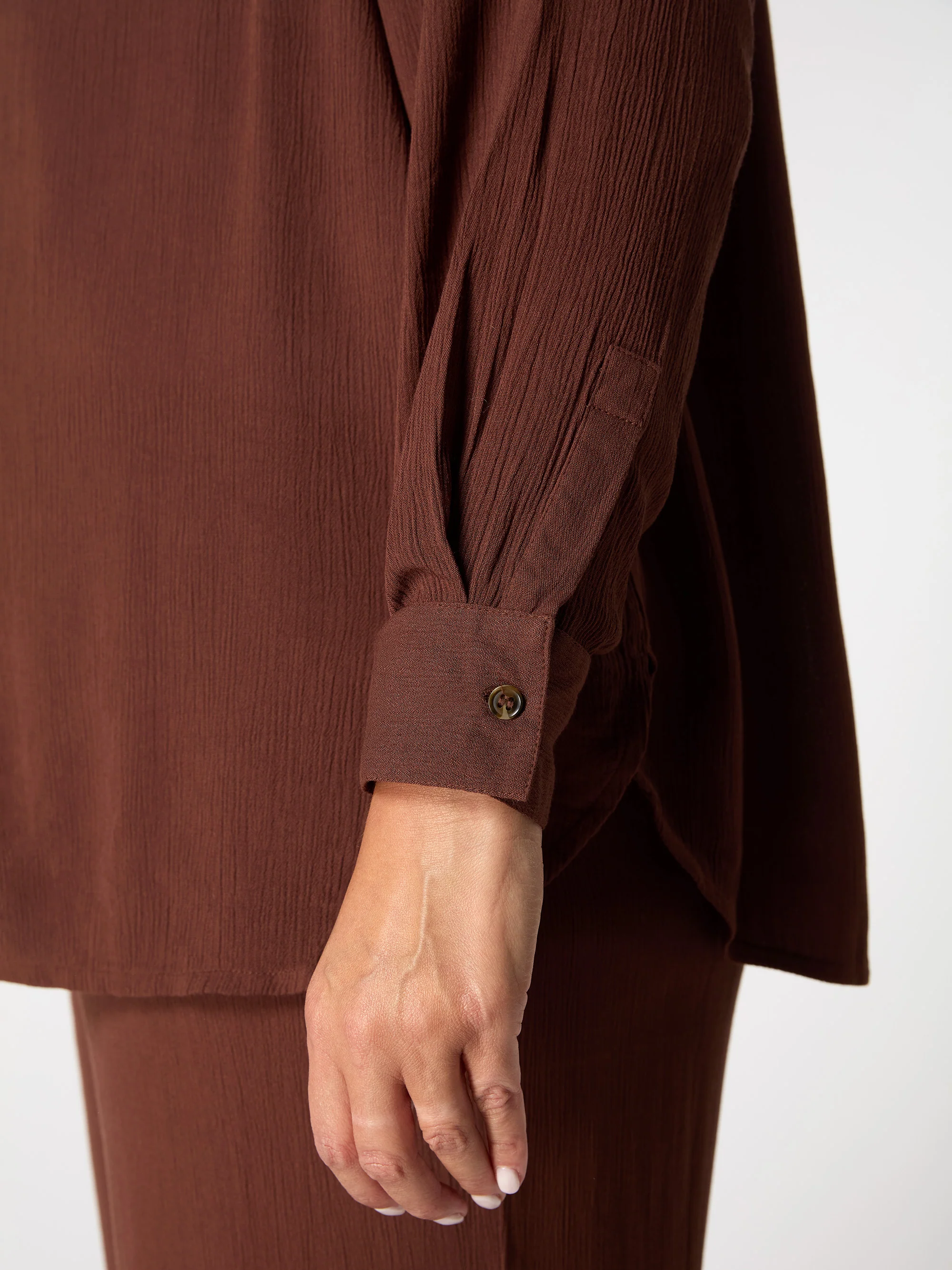 Chocolate Crinkle Shirt - Image 4