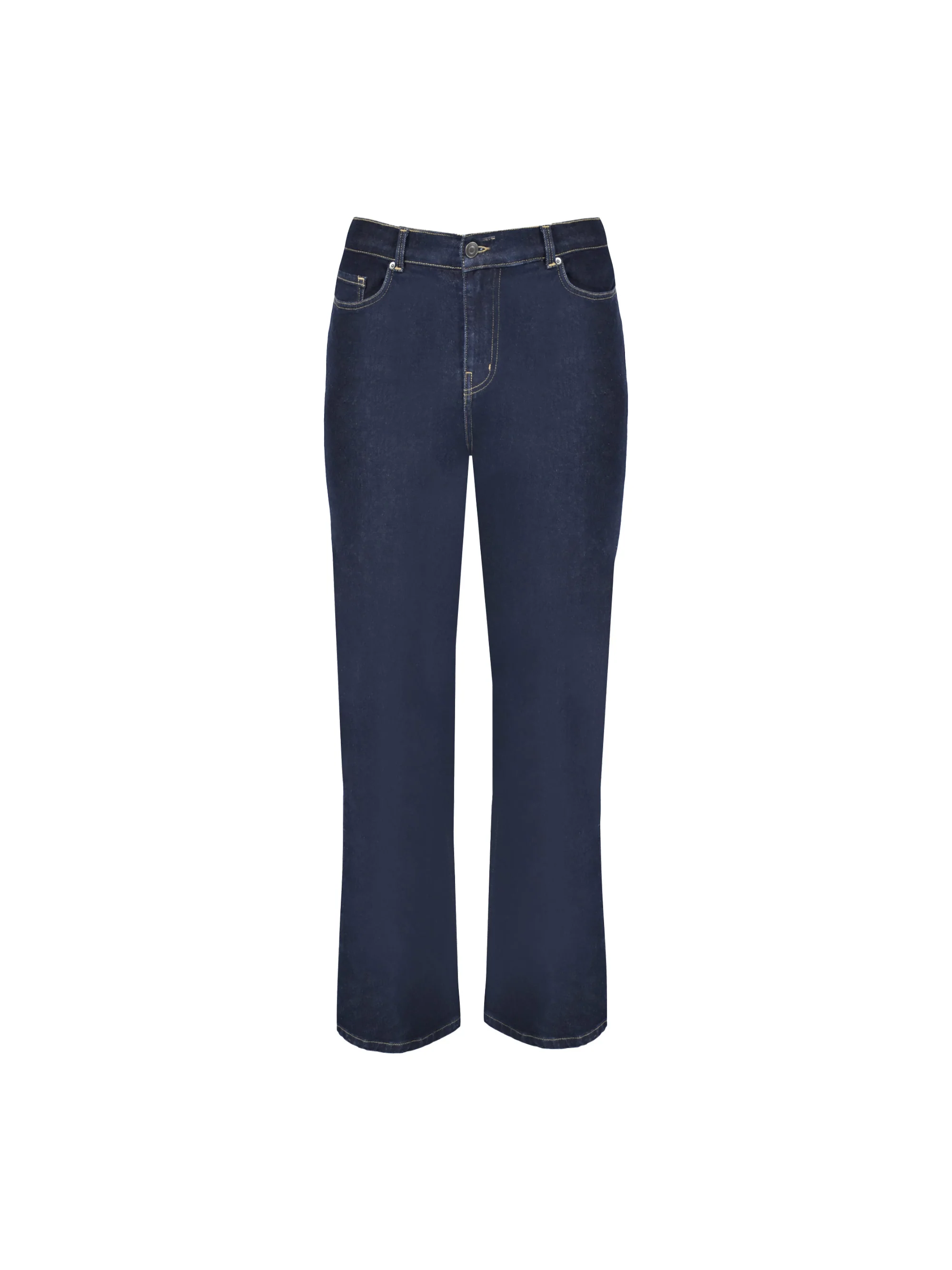 Dark Indigo Bootcut Comfort Jeans - Image 5