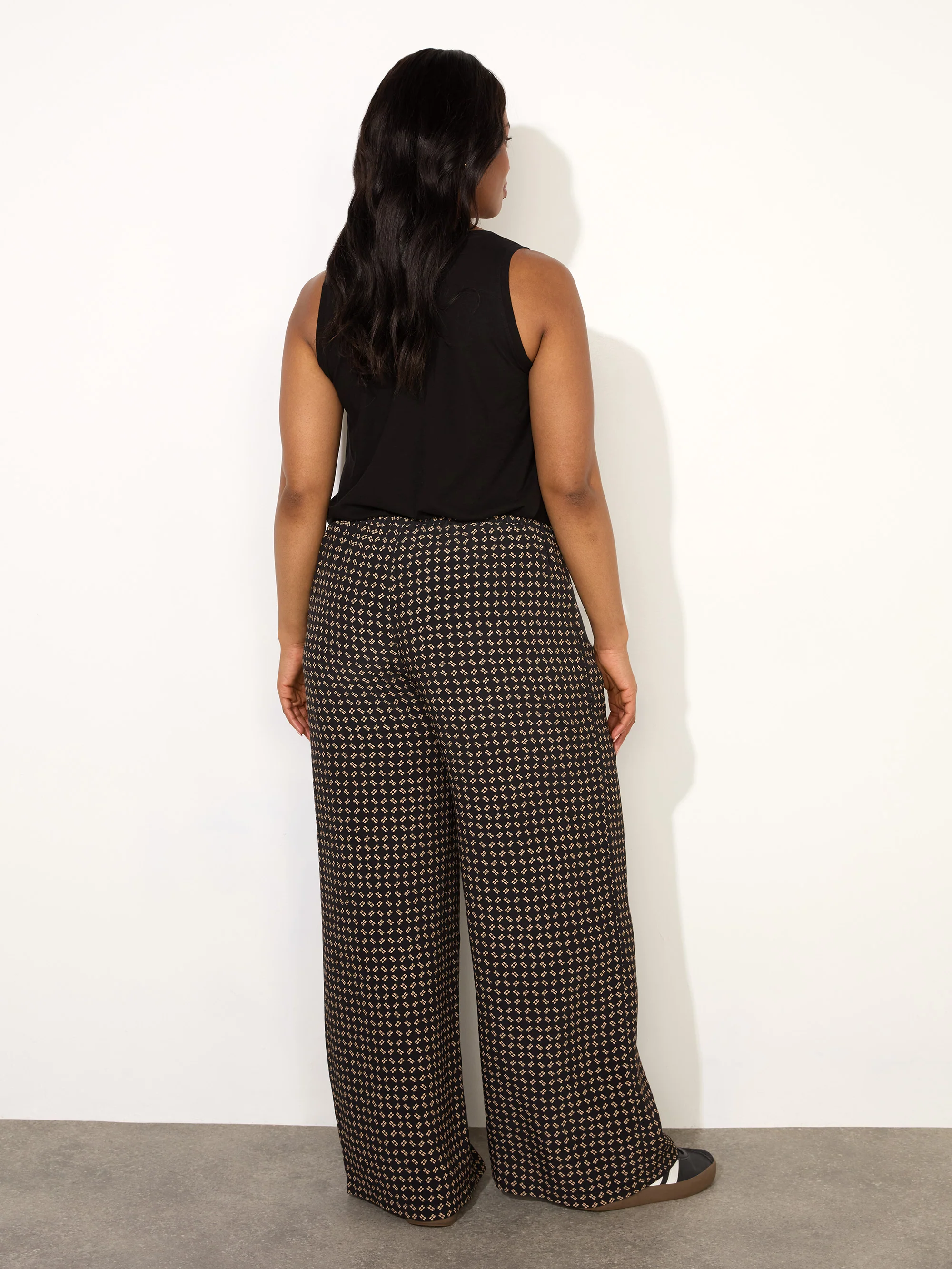 Geo Print Drawstring Trouser - Image 6