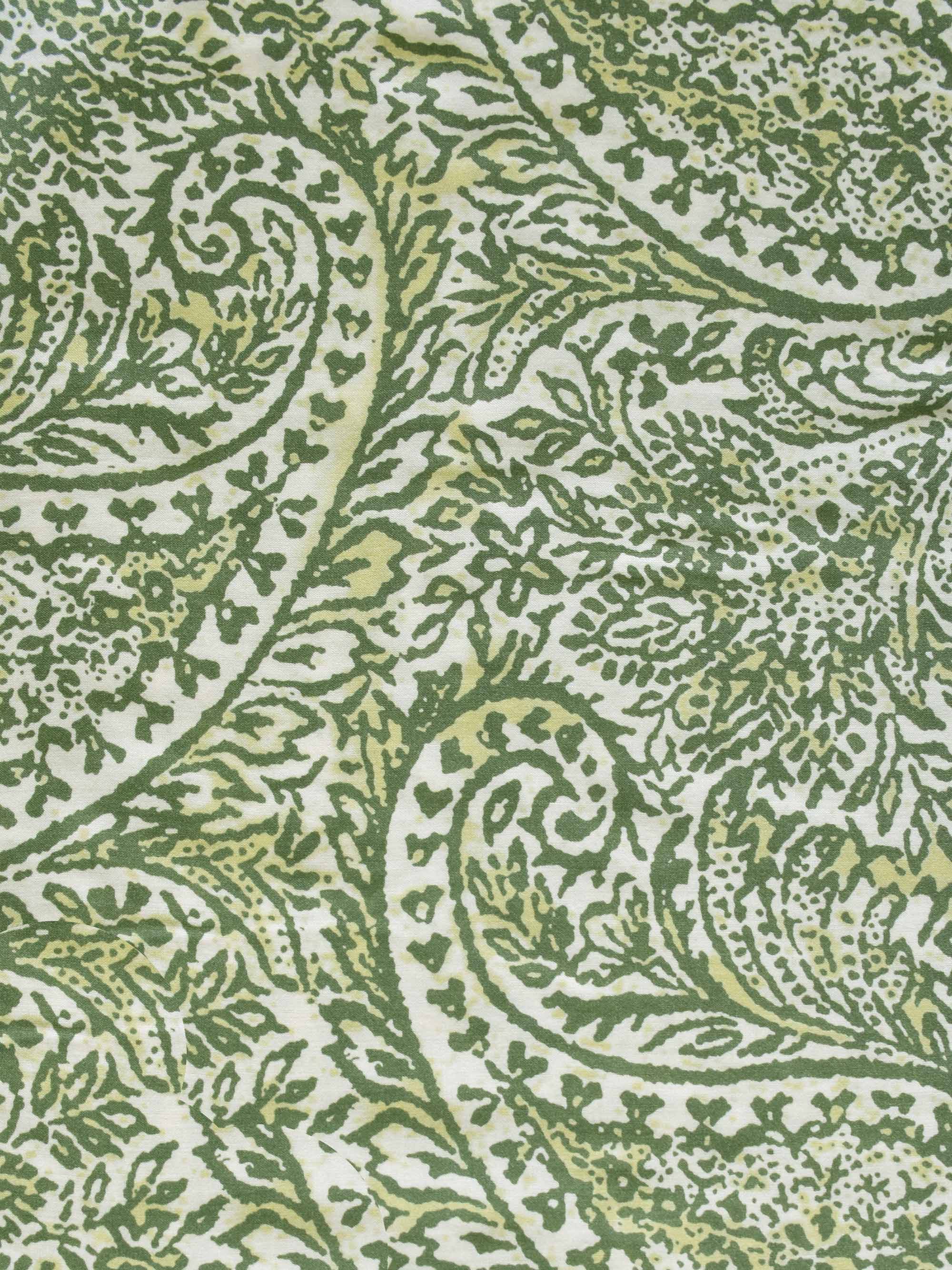 Green Paisley Nehru Collar Blouse - Image 6