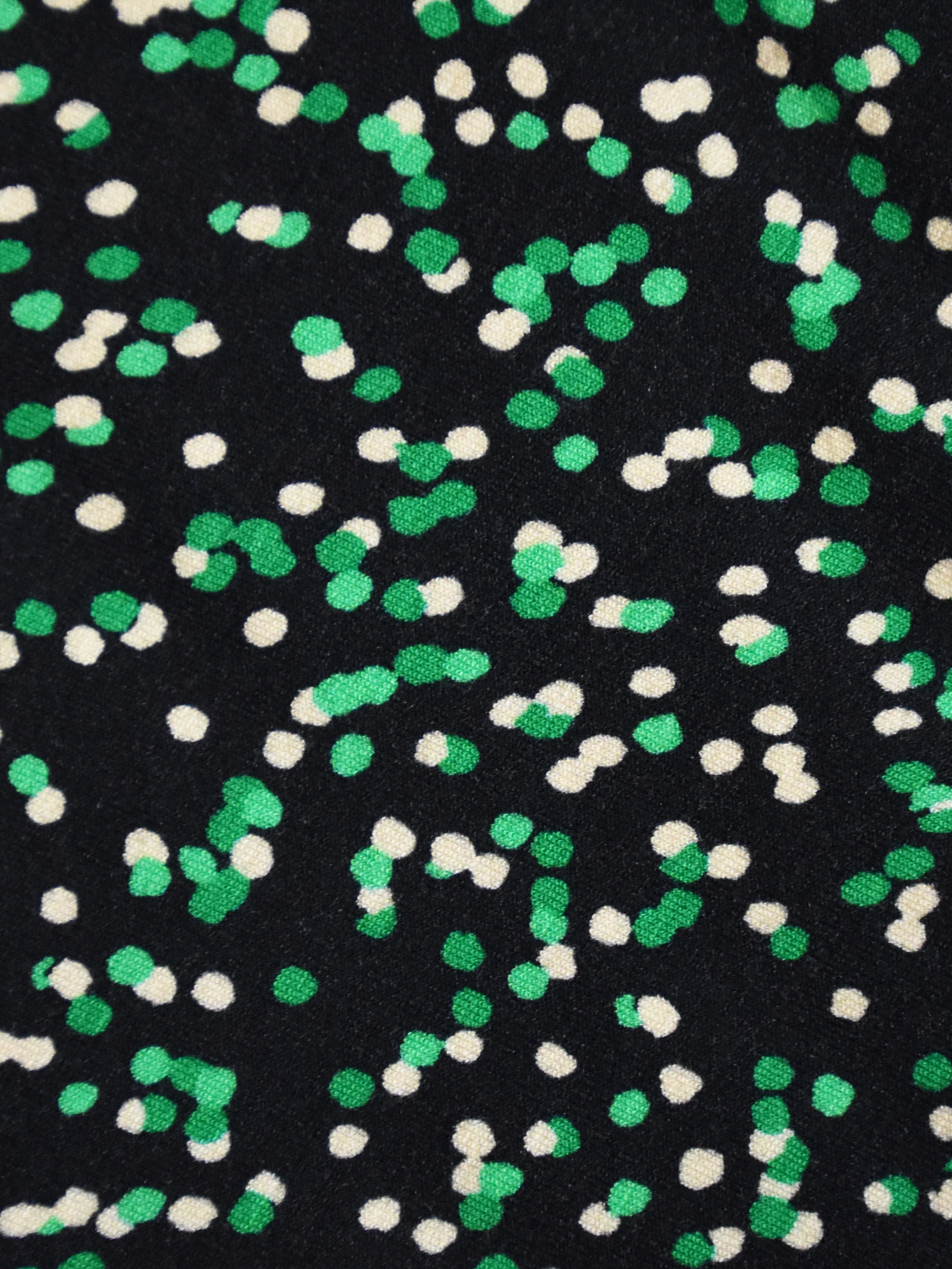 Green Spot Print Jersey Shirt - Image 4