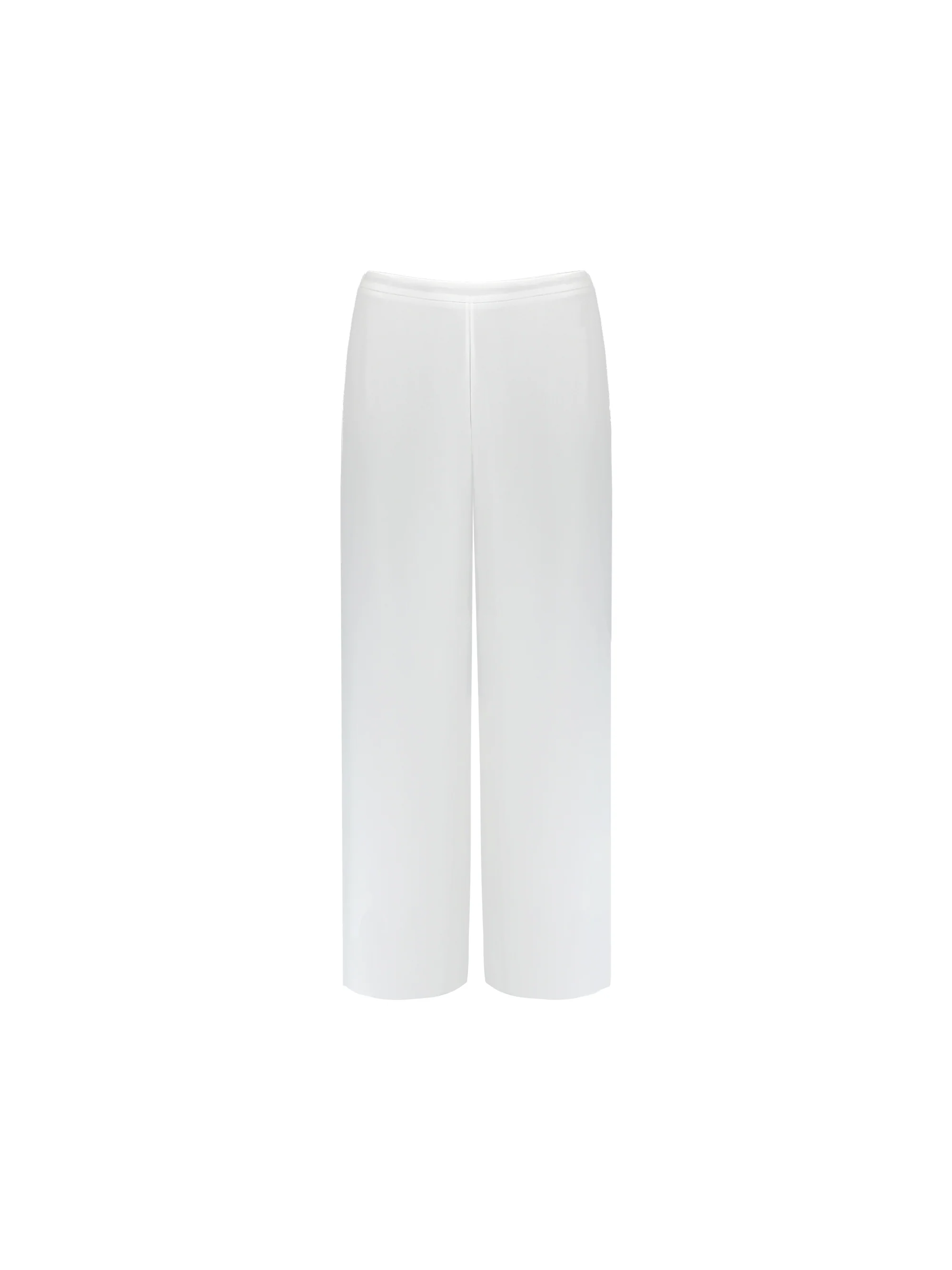 Ivory Chiffon Lined Trouser - Image 4