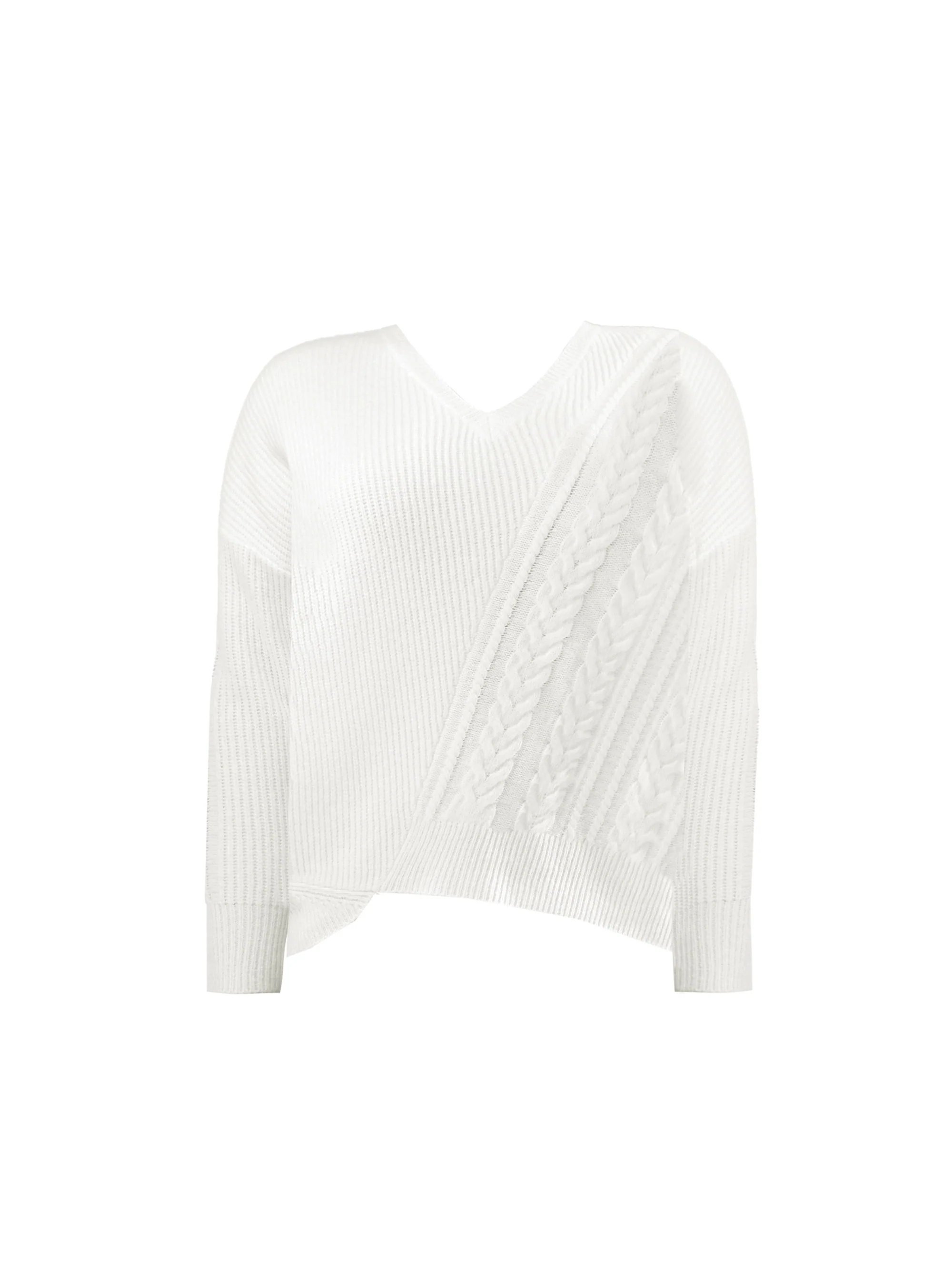 Ivory Cable Detail Jumper - Image 9