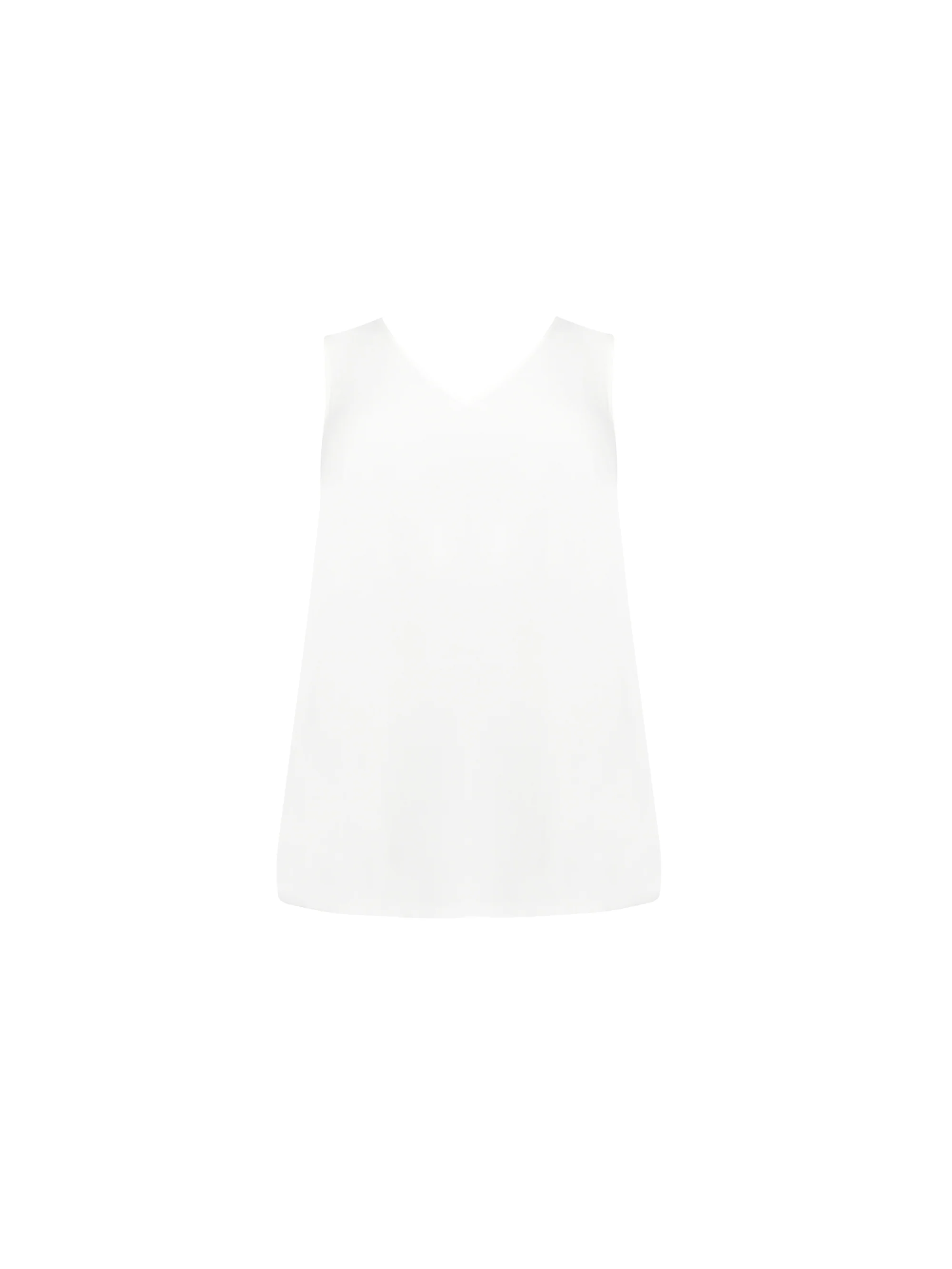 Ivory Textured Vest Top - Image 4