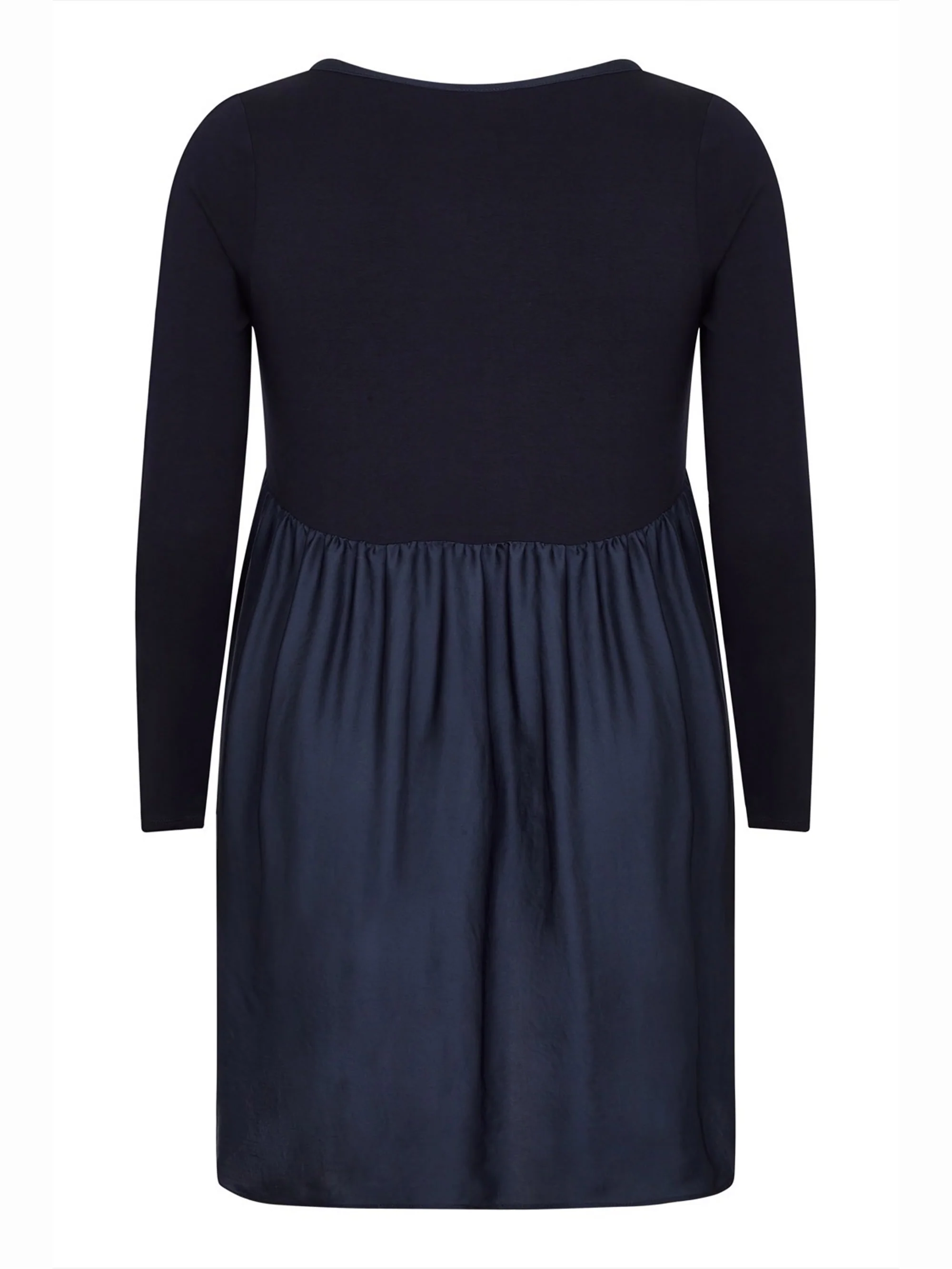 Jersey Satin Mix Tunic - Image 12