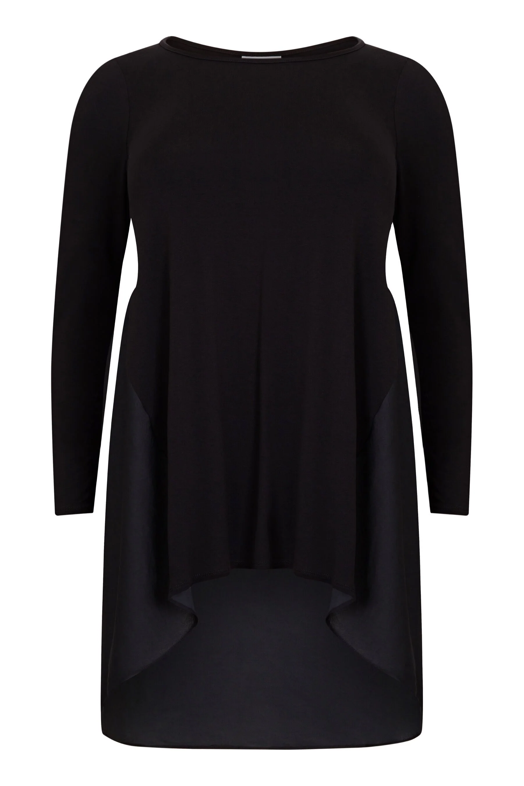 Jersey Satin Mix Tunic - Image 2