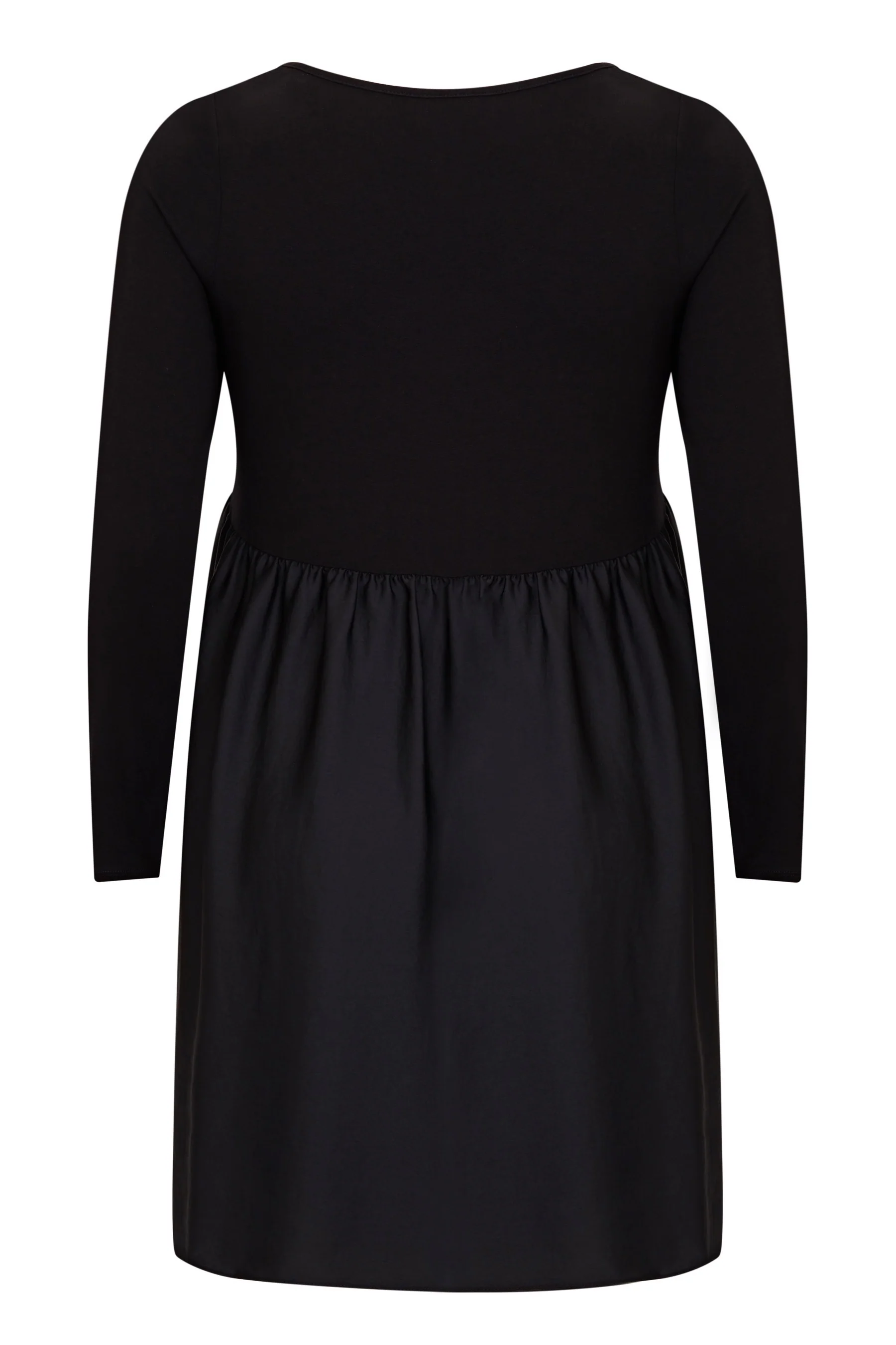 Jersey Satin Mix Tunic - Image 3