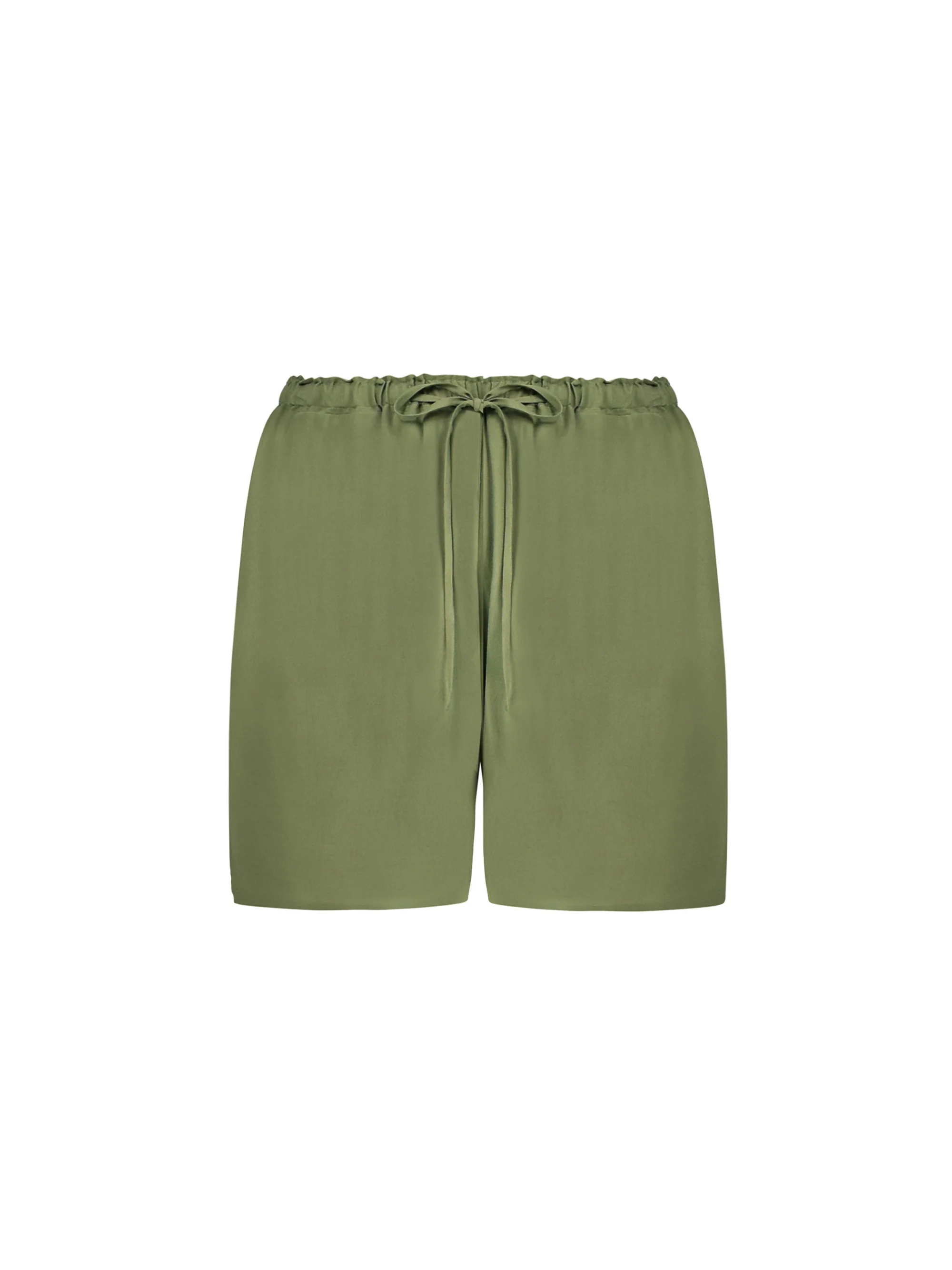 Khaki Drawstring Pocket Short - Image 4