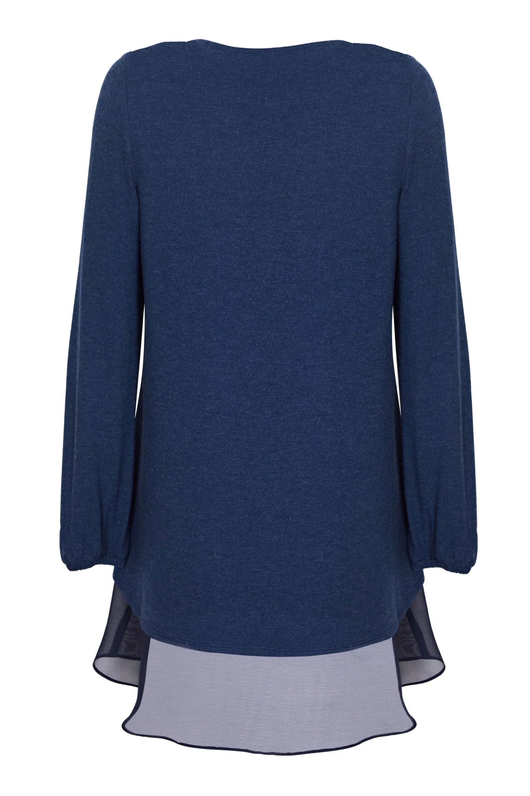 Lightweight Knit Layered Tunic - Image 3