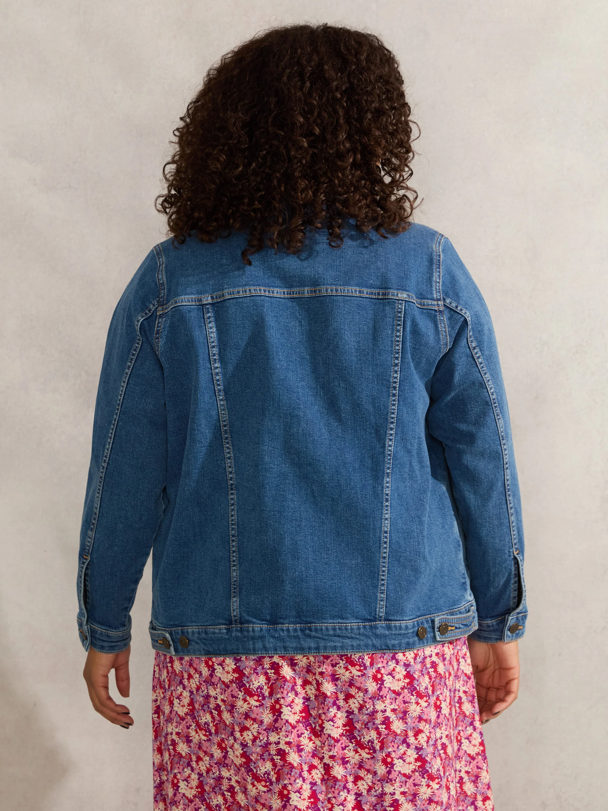 Mid Blue Denim Jacket - Image 6