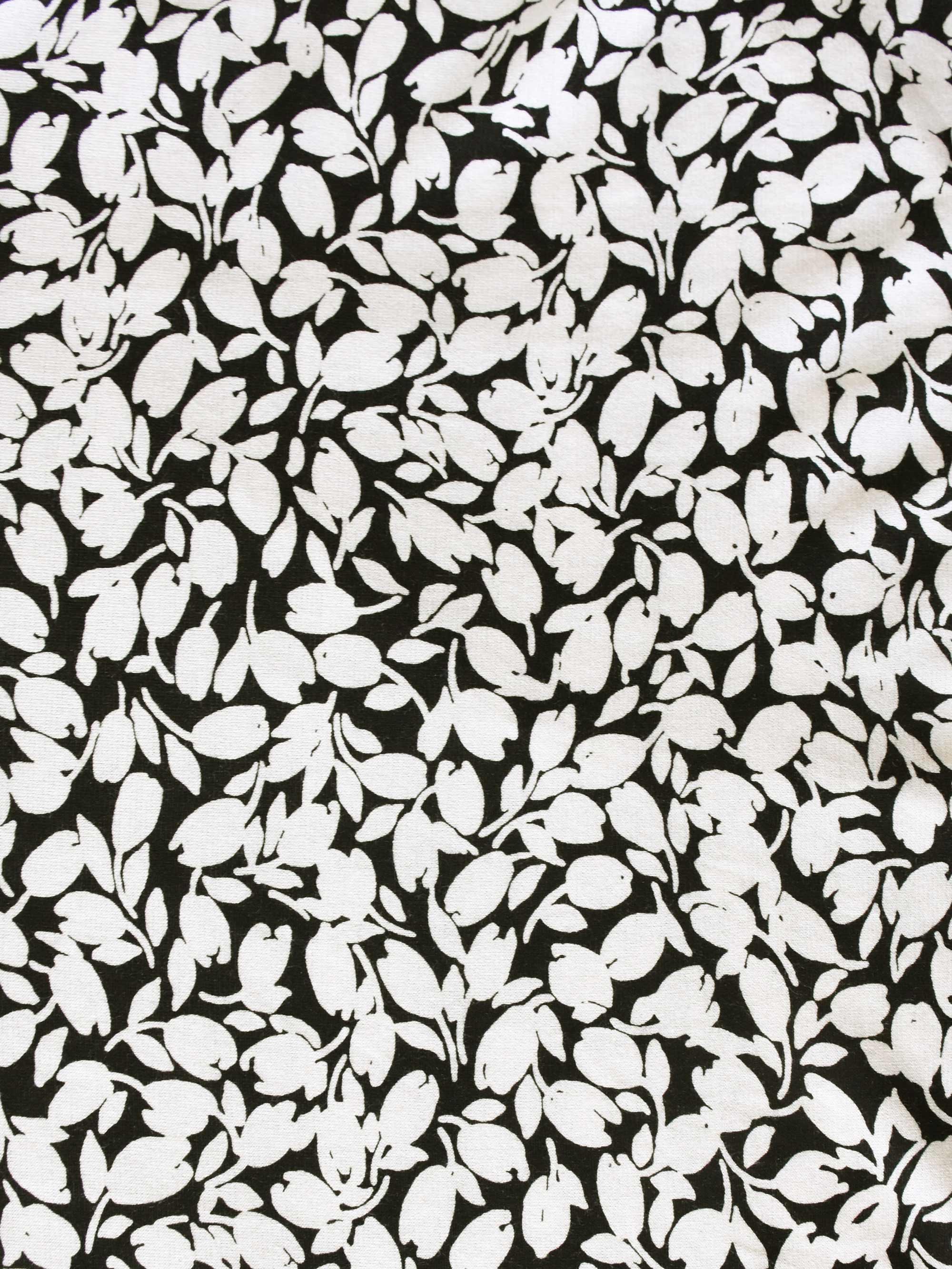 Mono Floral Jersey Blouse - Image 6