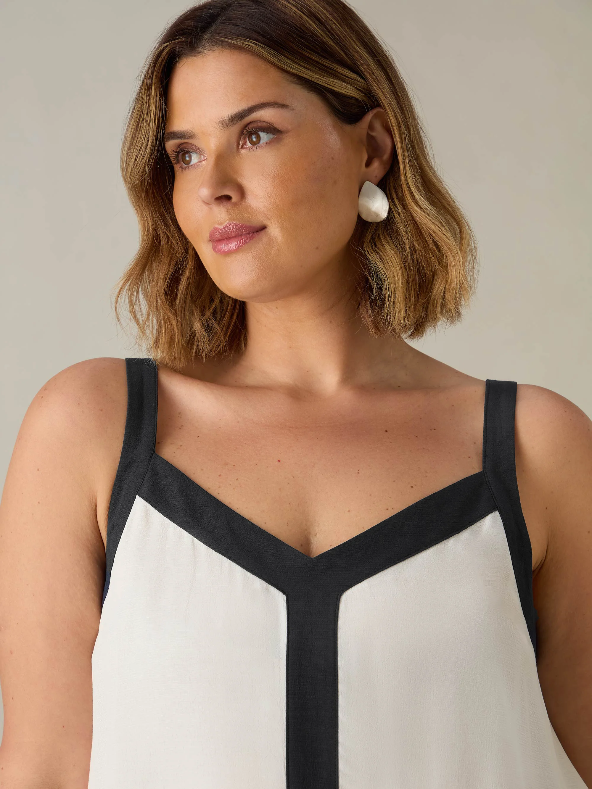 Mono Hanky Hem Top - Image 2