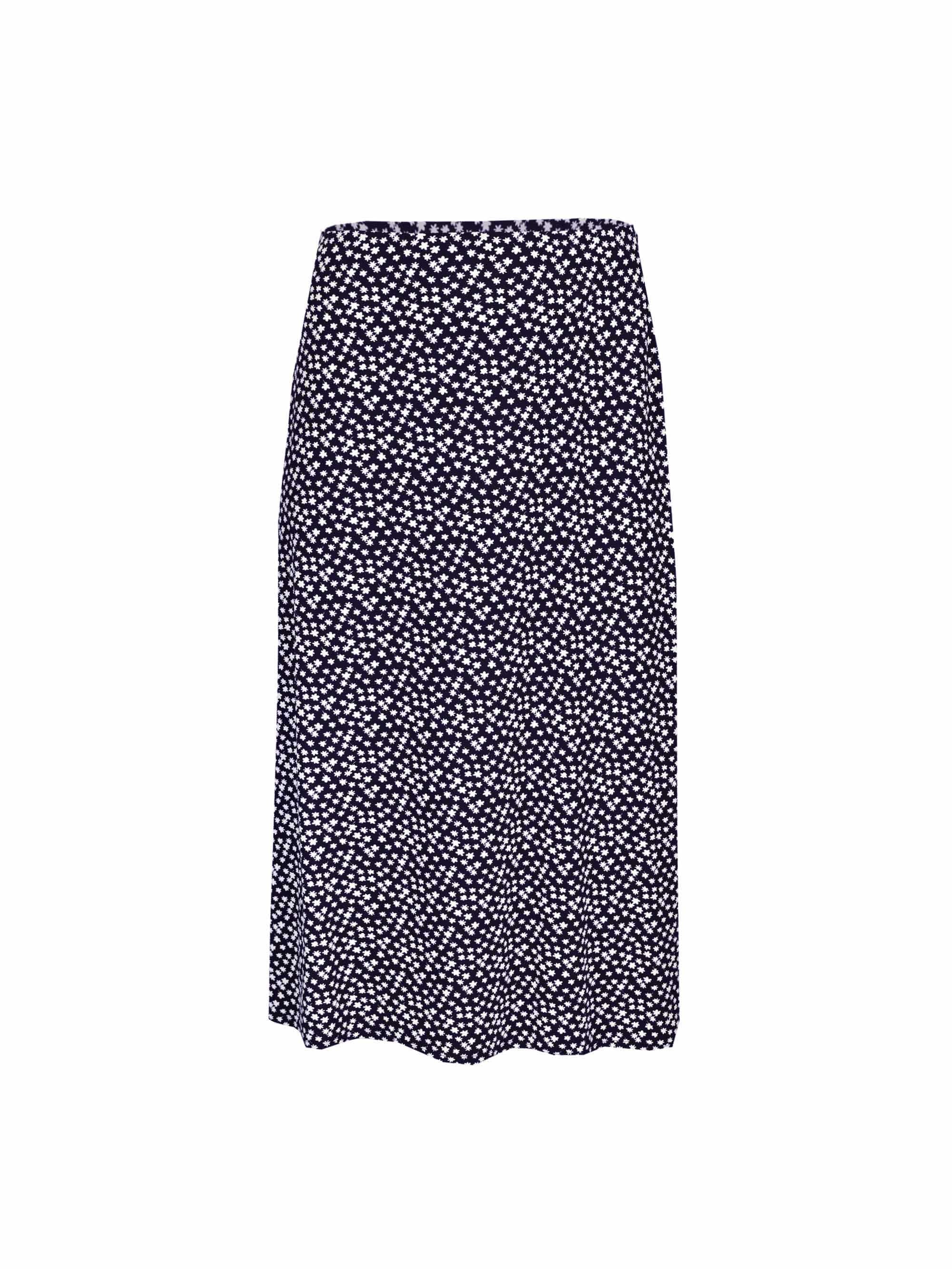Mono Print Swing Skirt - Image 4
