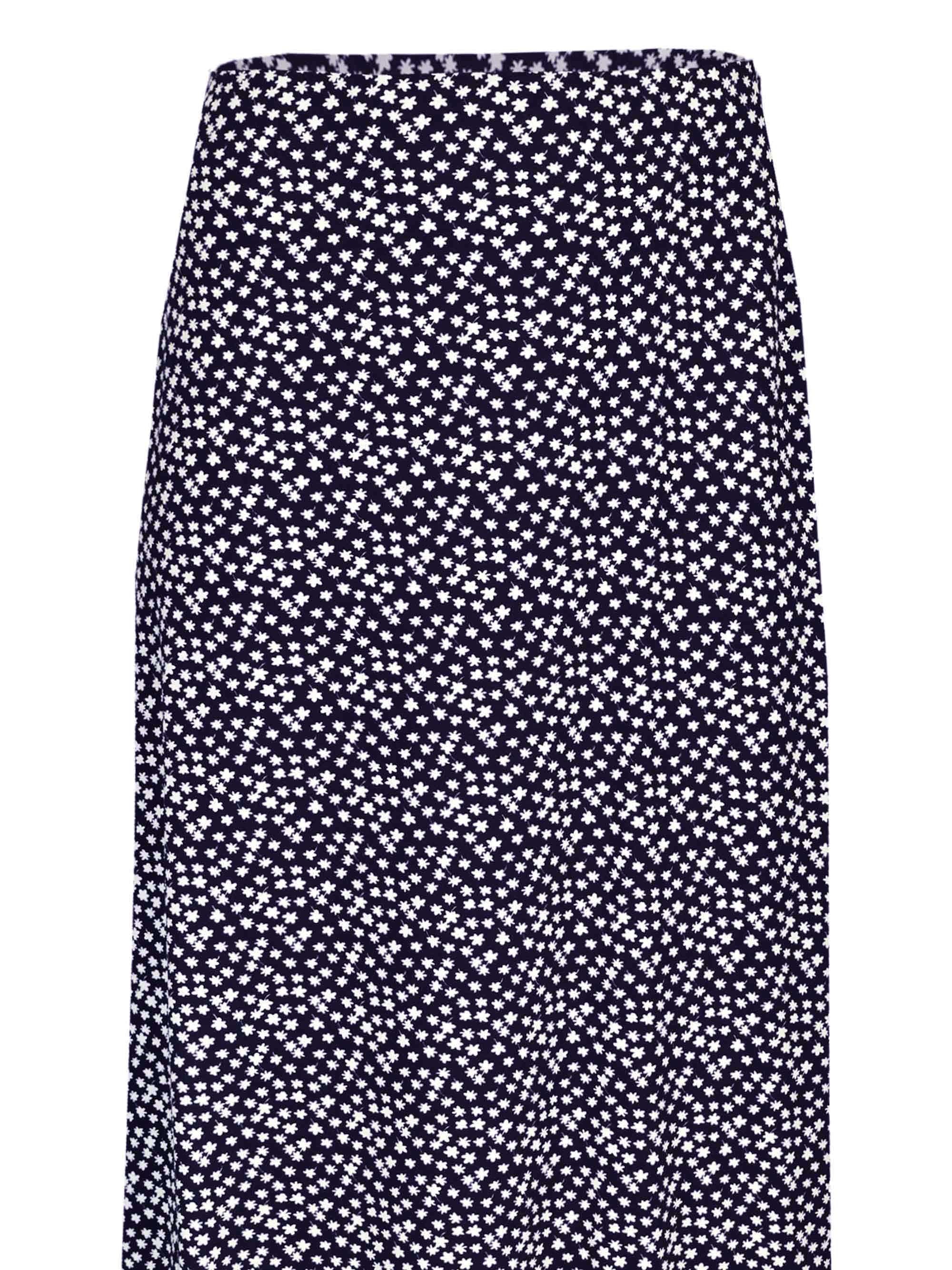 Mono Print Swing Skirt - Image 6
