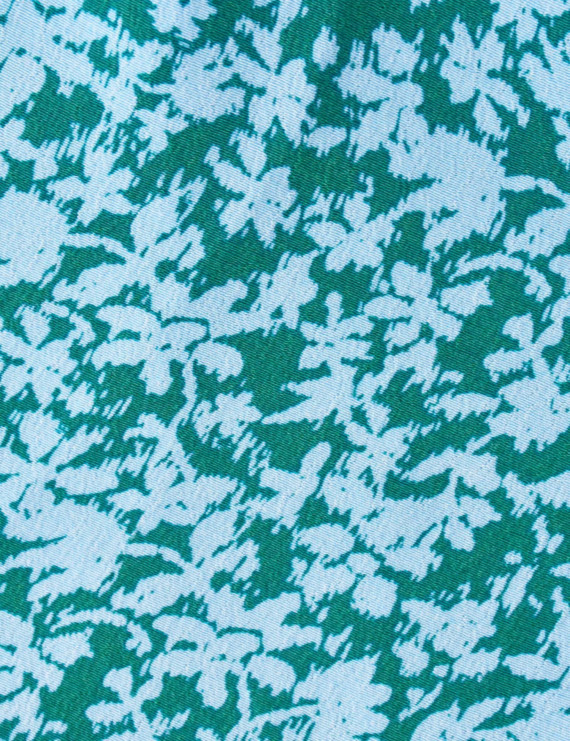 Multi Ditsy Print Tiered Midaxi Dress - Image 4