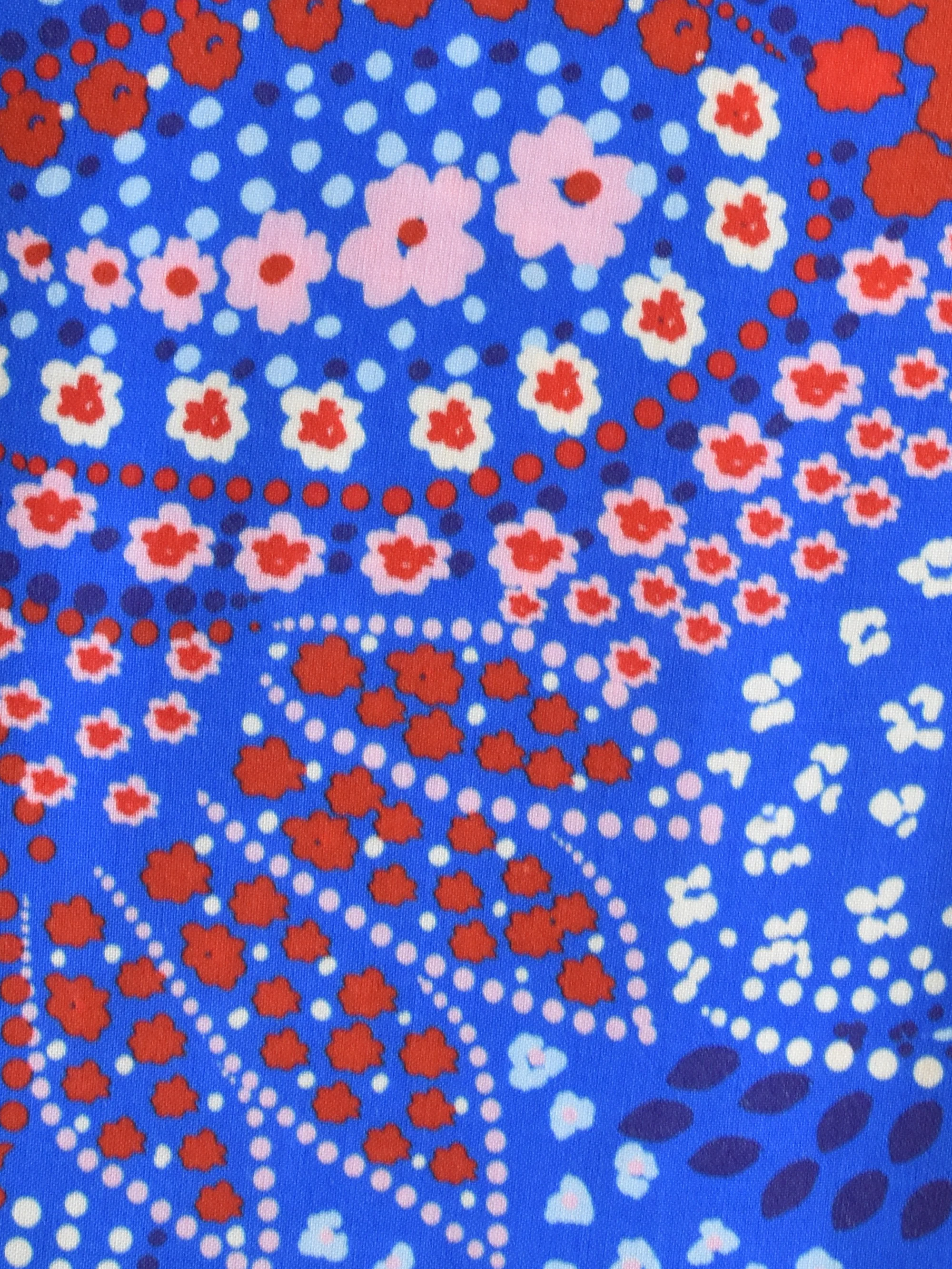 Multi Paisley Print V-Neck Dress - Image 7